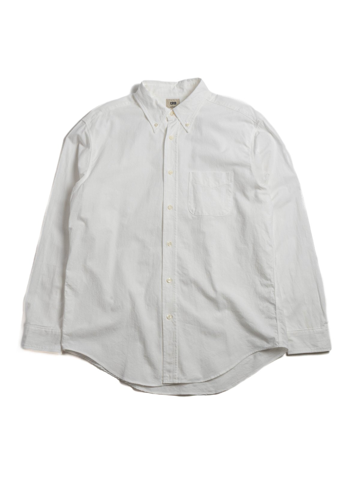 (F3502) OX B.D SHIRT WHITE - Image 1