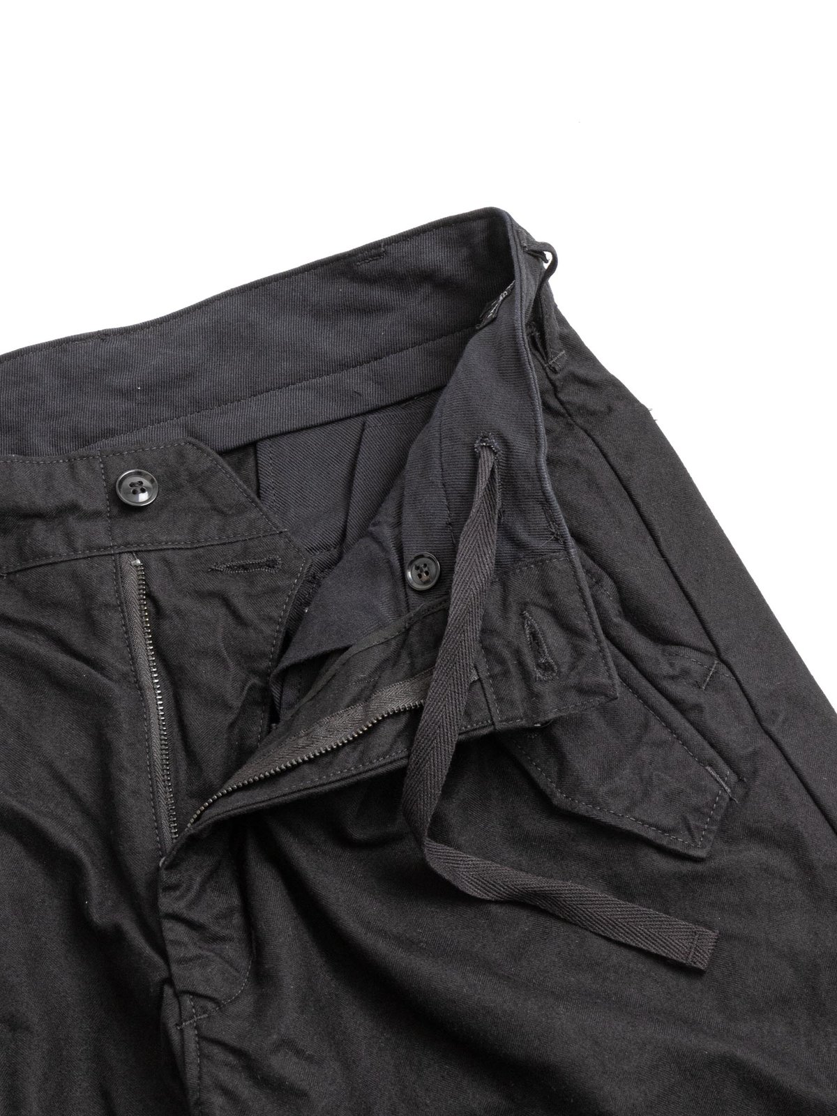 IAC PANT BLACK COTTON BRUSHED HB - Image 4