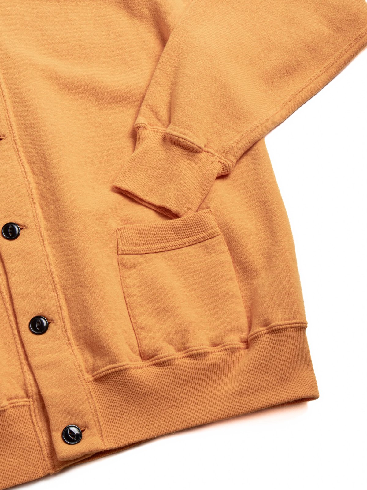 (LOT 86016) &ldquo;LOOP WHEEL&rdquo;SWEAT JACKET ORANGE - Image 3