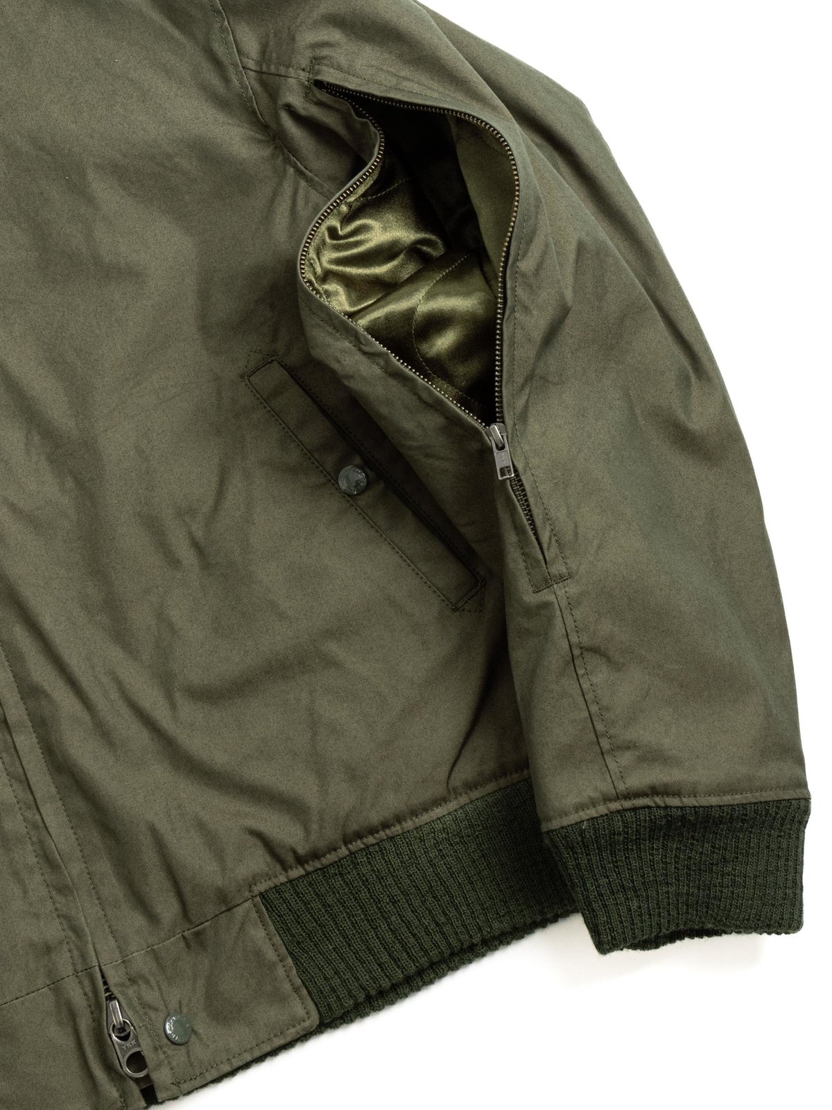 LL JACKET OLIVE CP WEATHER POPLIN - Image 6