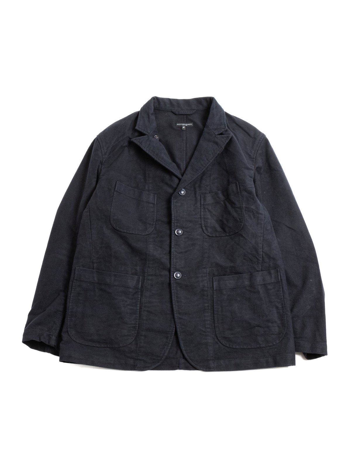 BEDFORD JACKET DARK COTTON MOLESKIN by Engineered Garments – The