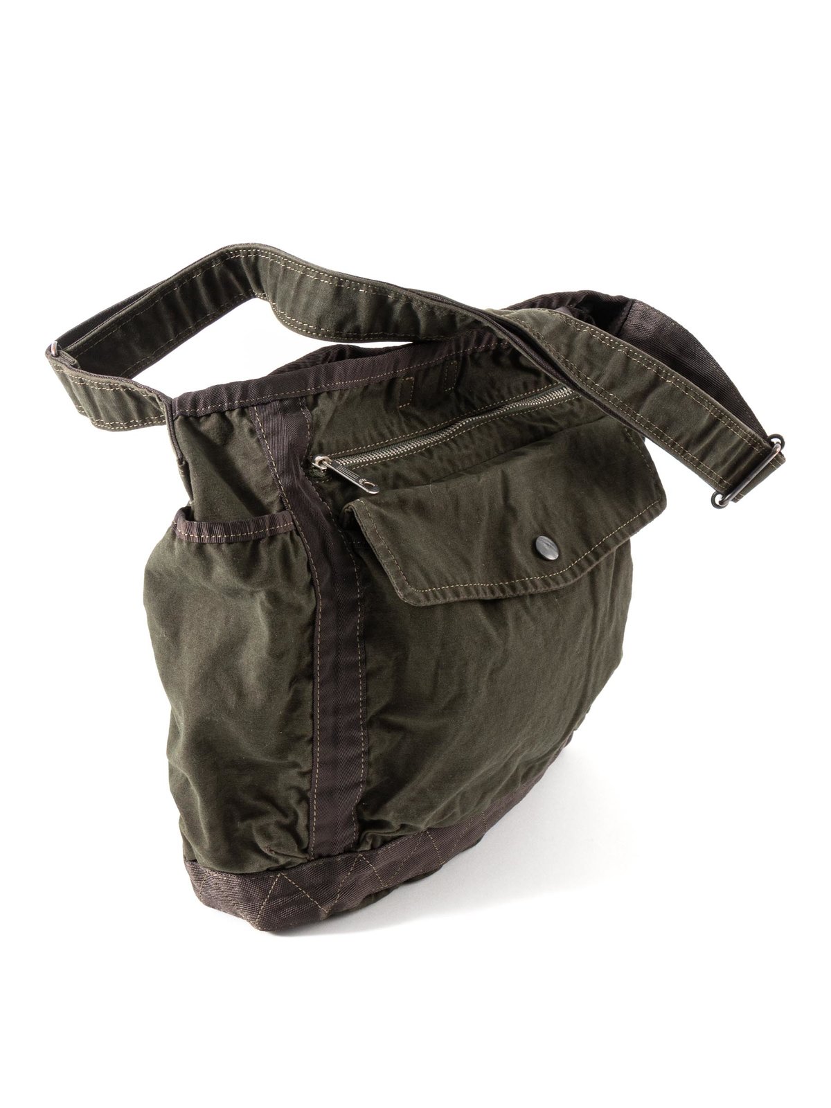 CRAG SHOULDER BAG (L) OLIVE - Image 7