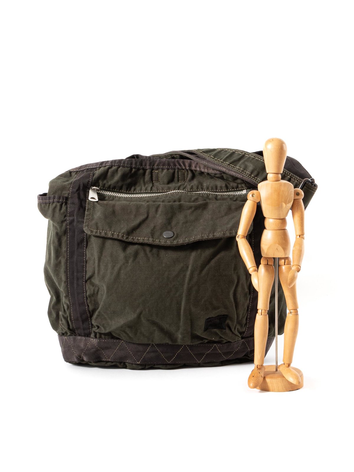 CRAG SHOULDER BAG (L) OLIVE - Image 2