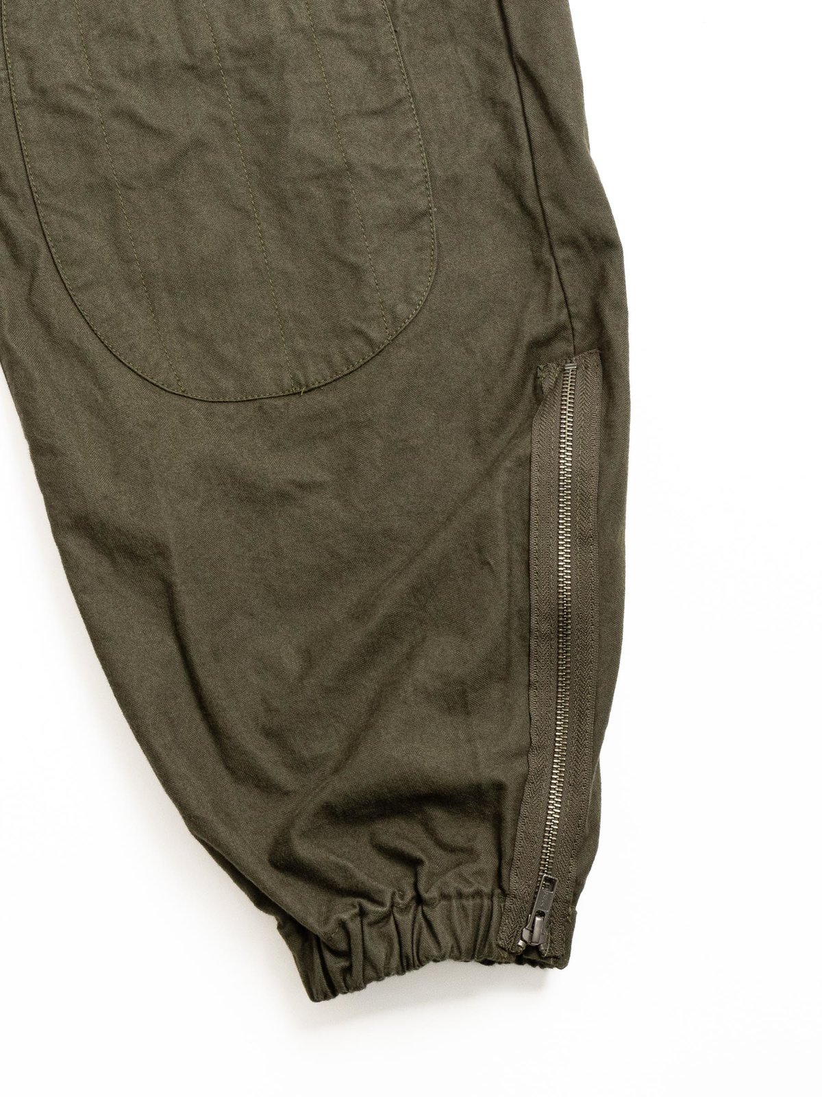 IAC PANT OLIVE COTTON BRUSHED HB - Image 5