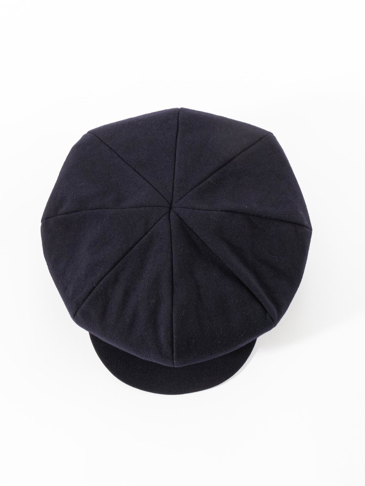 NEWSBOY CAP DARK NAVY UNIFORM SERGE - Image 5