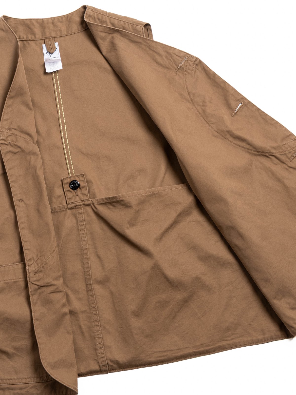 (CV002) &ndash; GAME VEST / MOCHA BROWN - Image 4