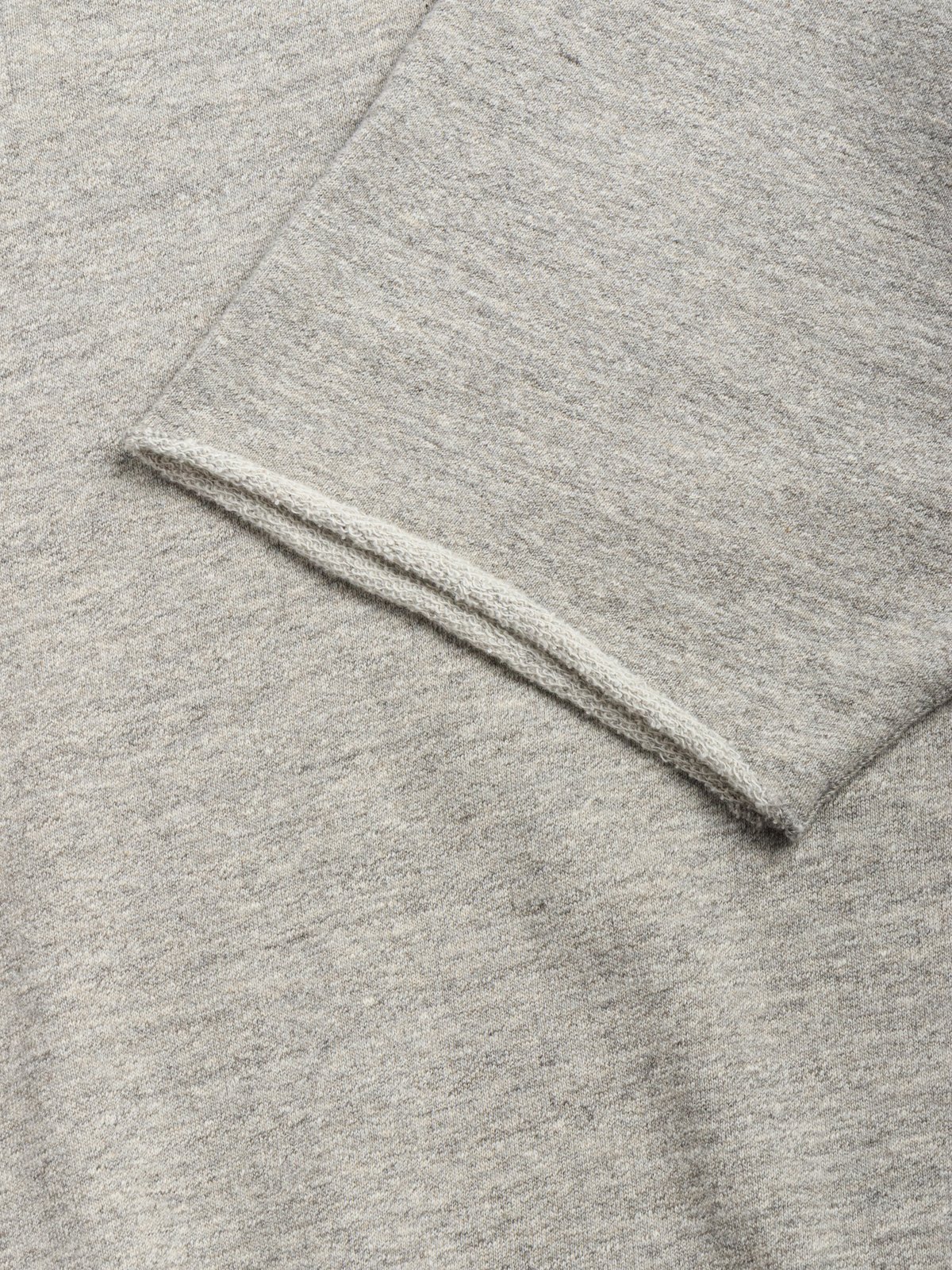 (LOT 74004) CUT OFF SLEEVE POLO SHIRT HEATHER GREY - Image 4