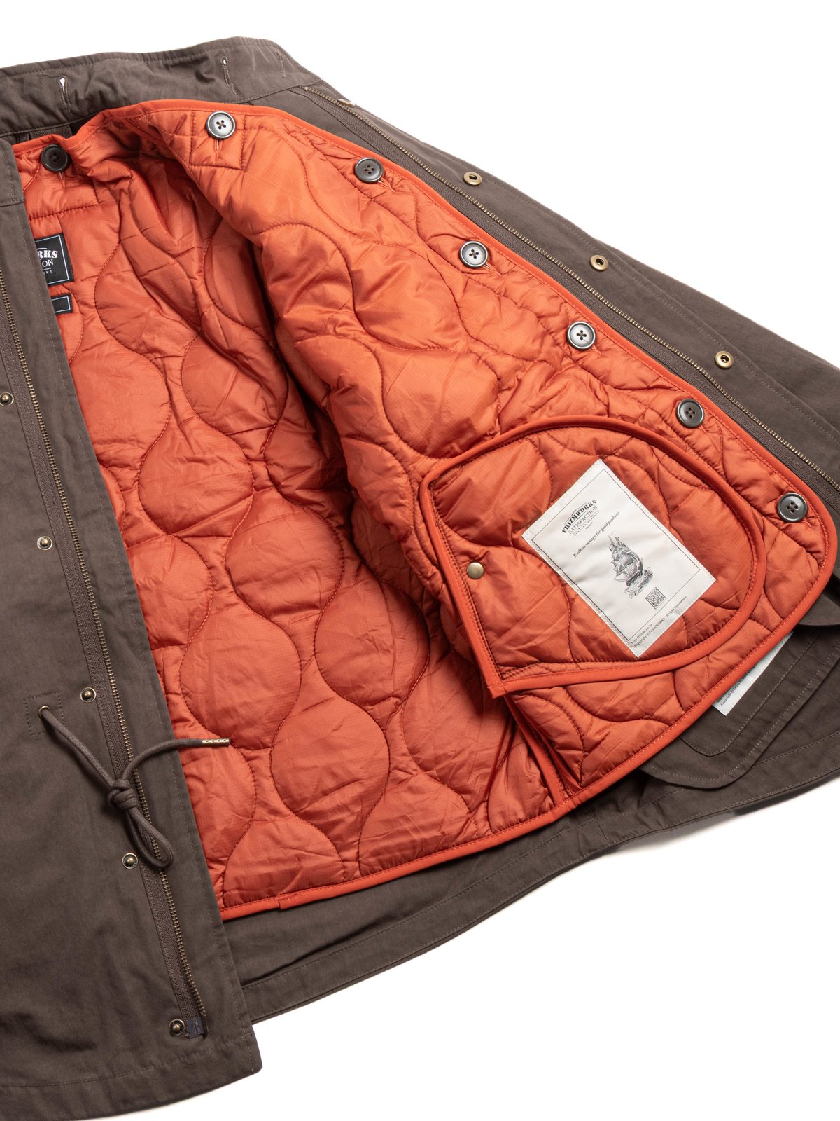OSCAR FISHTAIL PARKA BROWN - Image 7