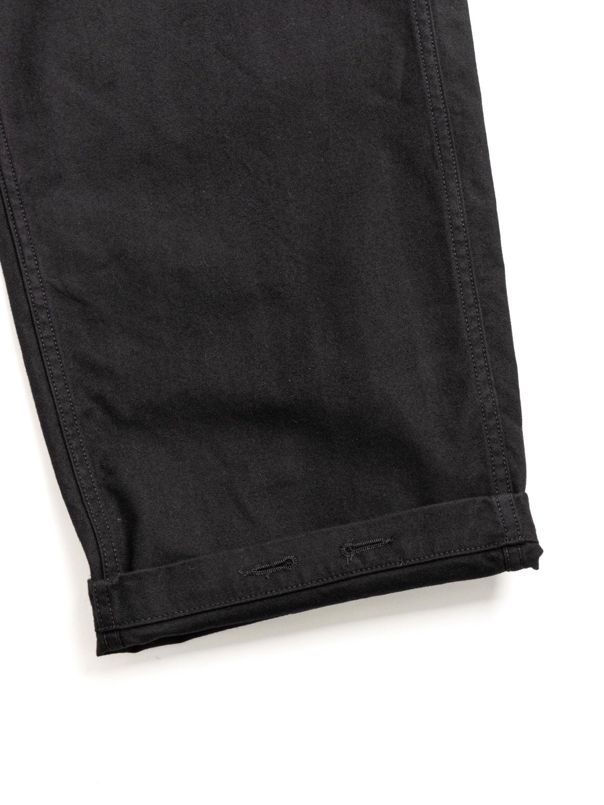 FATIGUE PANT BLACK COTTON BRUSHED HB - Image 5