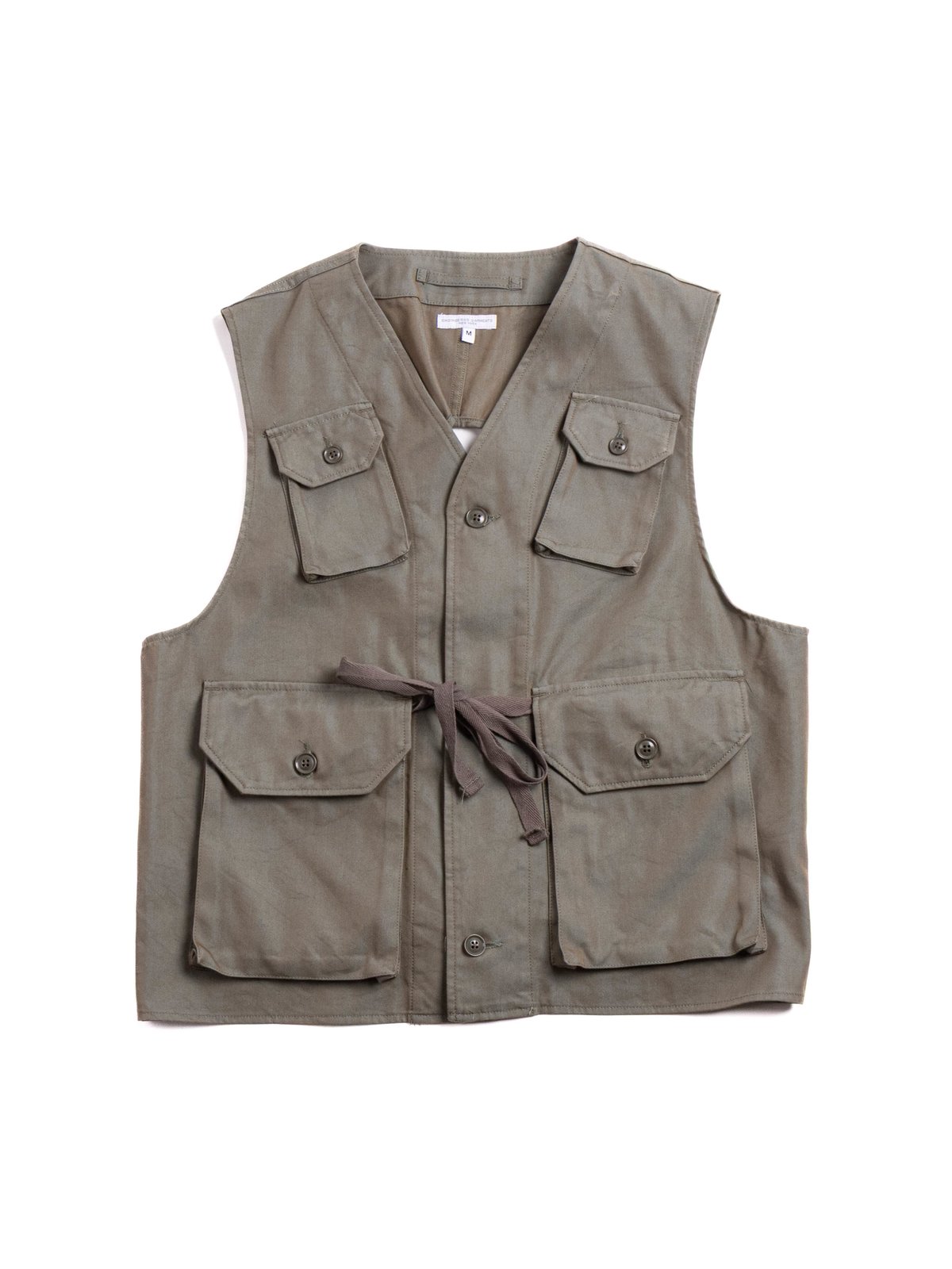 C–1 VEST PC IRIDESCENT TWILL OLIVE - Image 1