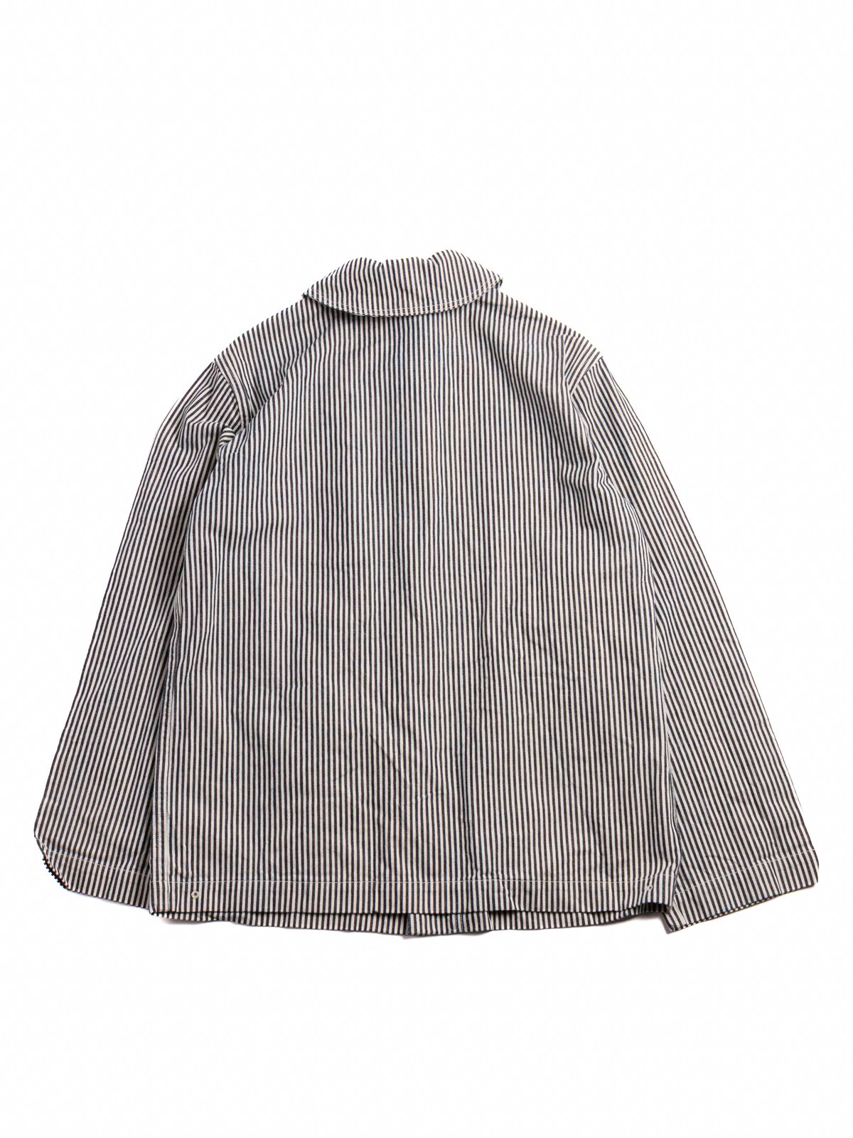 (LOT 2220) US NAVY SHAWL COLLAR COVERALL HICKORY STRIPE - Image 6