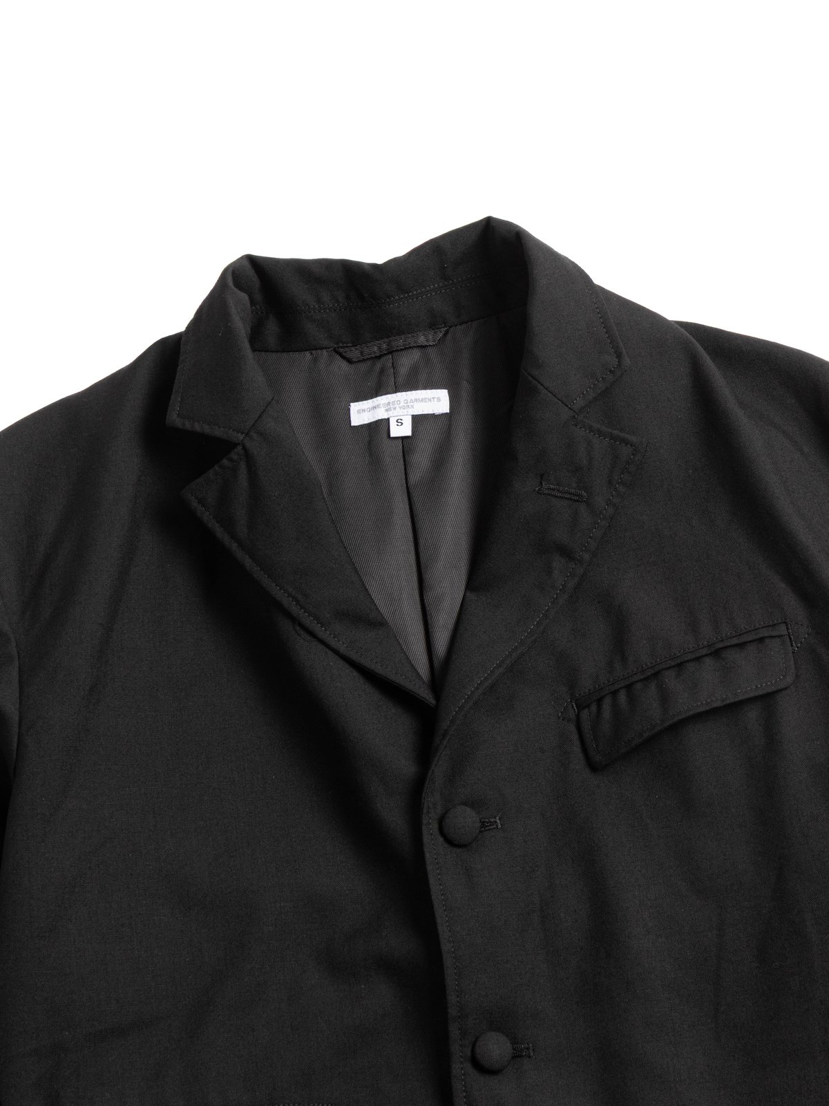 ANDOVER JACKET BLACK TROPICAL WOOL - Image 2