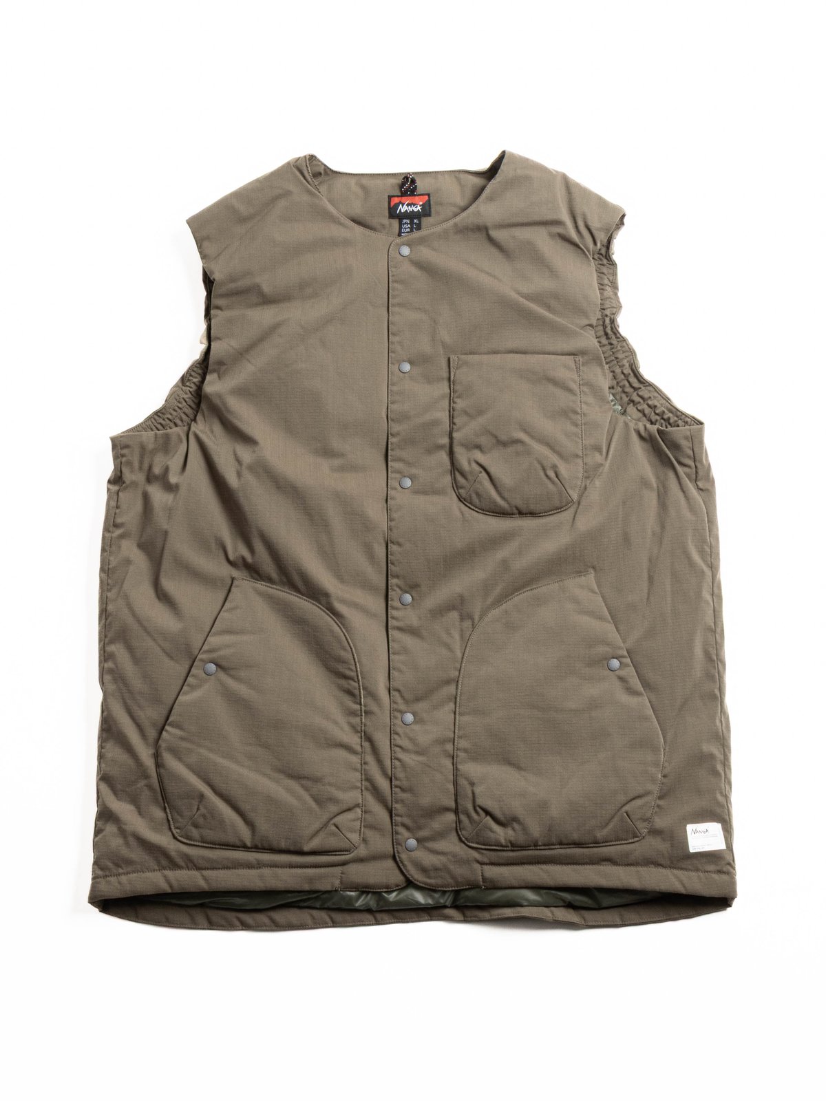 NANGA HINOC RIPSTOP INNER DOWN VEST AMG - Image 1