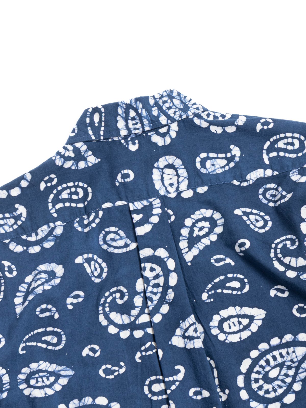 (OM45645.33) STANDARD WEAVE BATIK SHIRT WHITE PRINT - Image 5