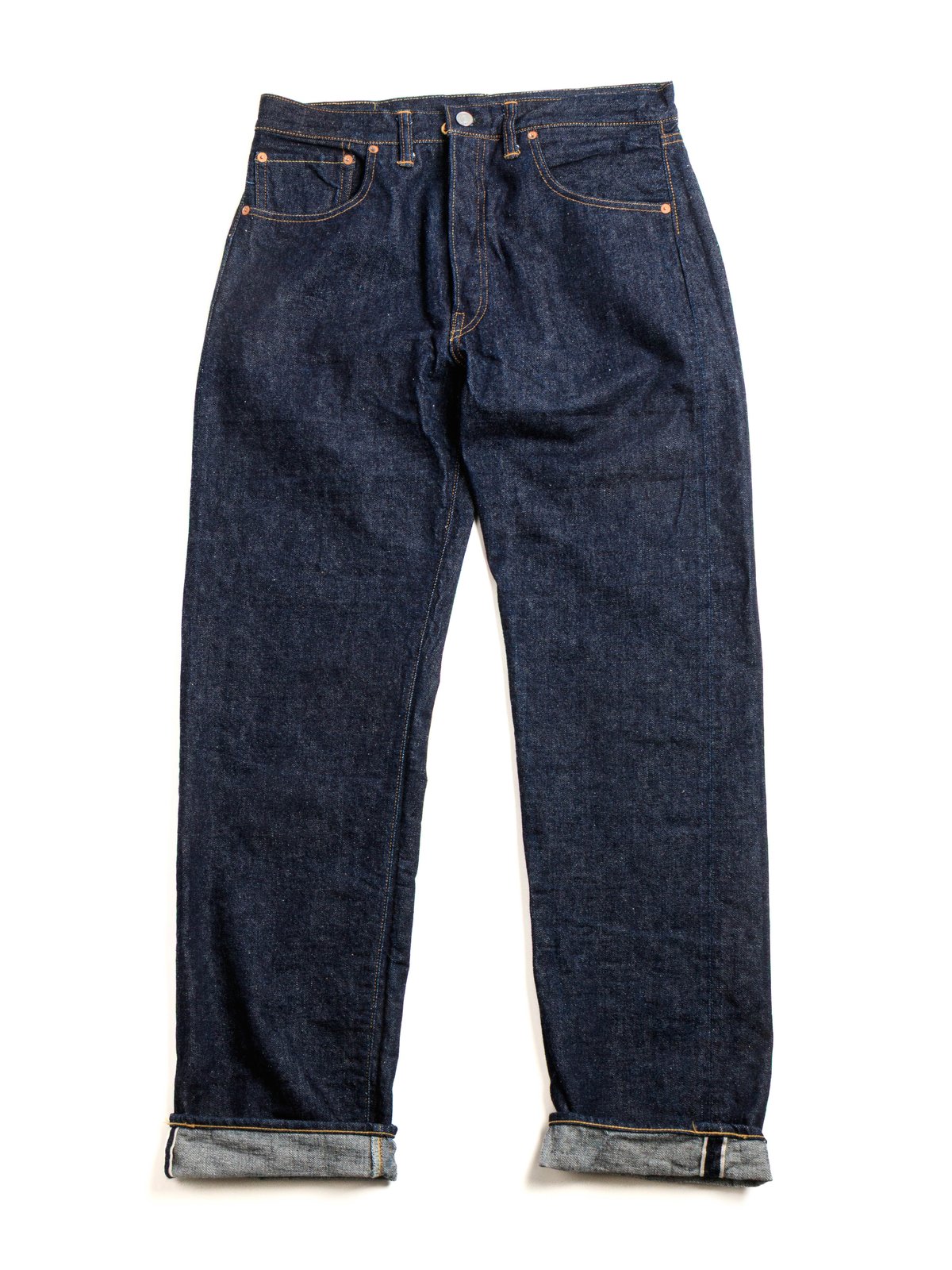 1001XX(1000 XX) JEANS 1953 MODEL INDOGO DENIM - Image 1