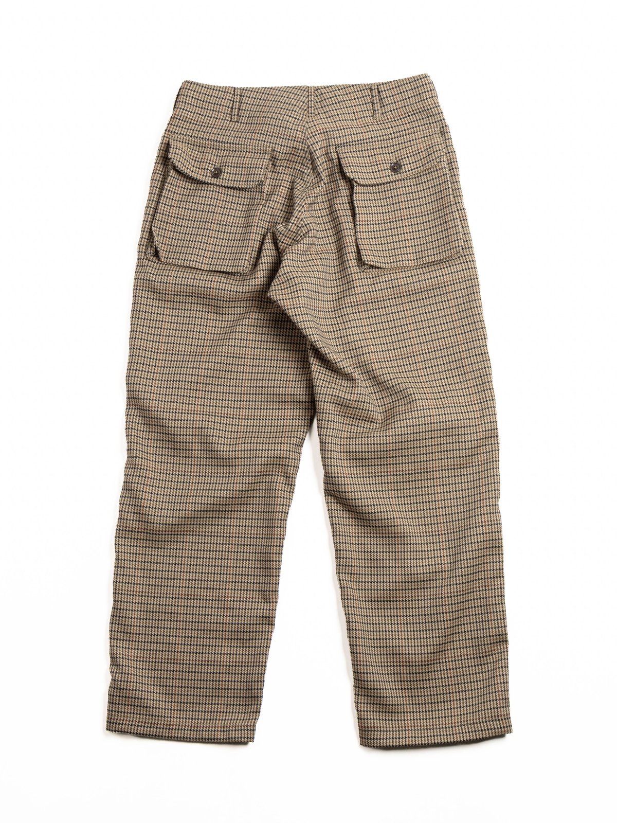 NORWEGIAN ARMY PANT / BROWN POLY GUN&ndash;CLUB CHECK - Image 6
