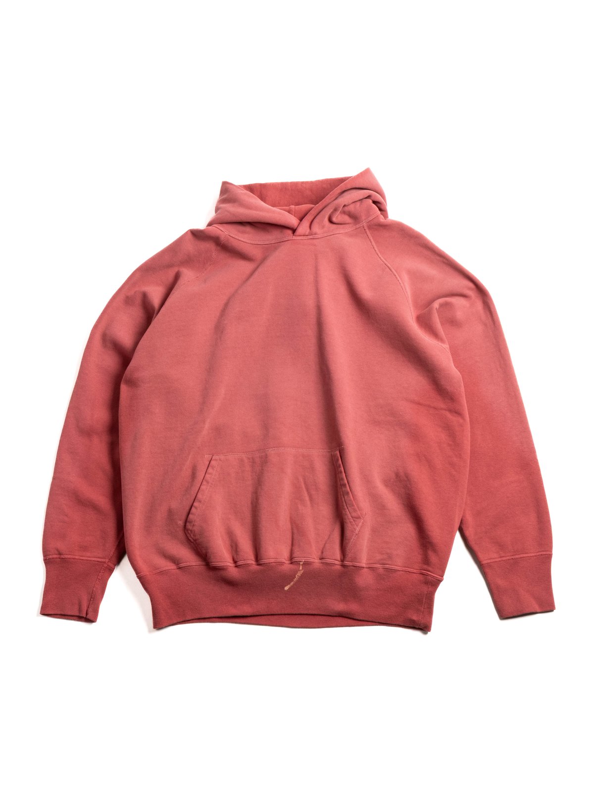 (LOT 462) RAGLAN HOOD U/W (SUN BURN) RED - Image 1