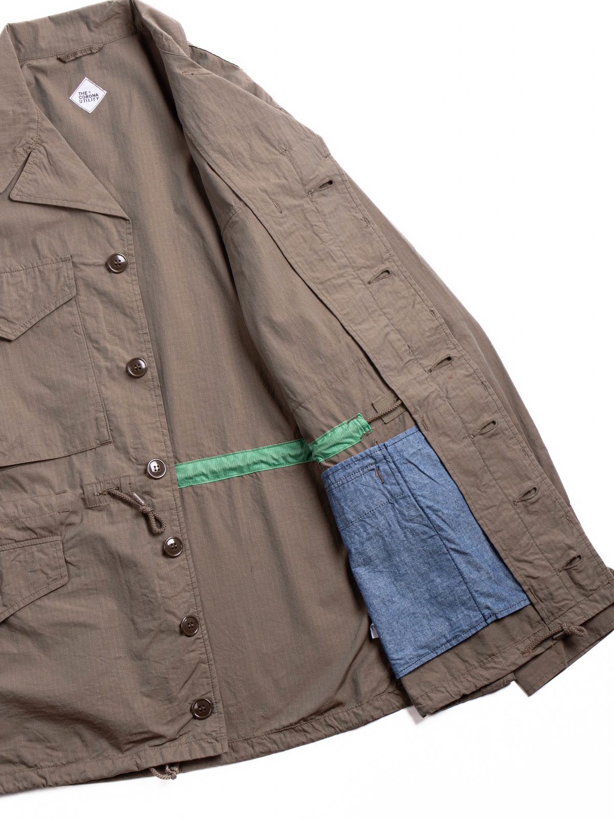 (CJ073) CORONA M–43 FIELD JACKET / DARK KHAKI - Image 4