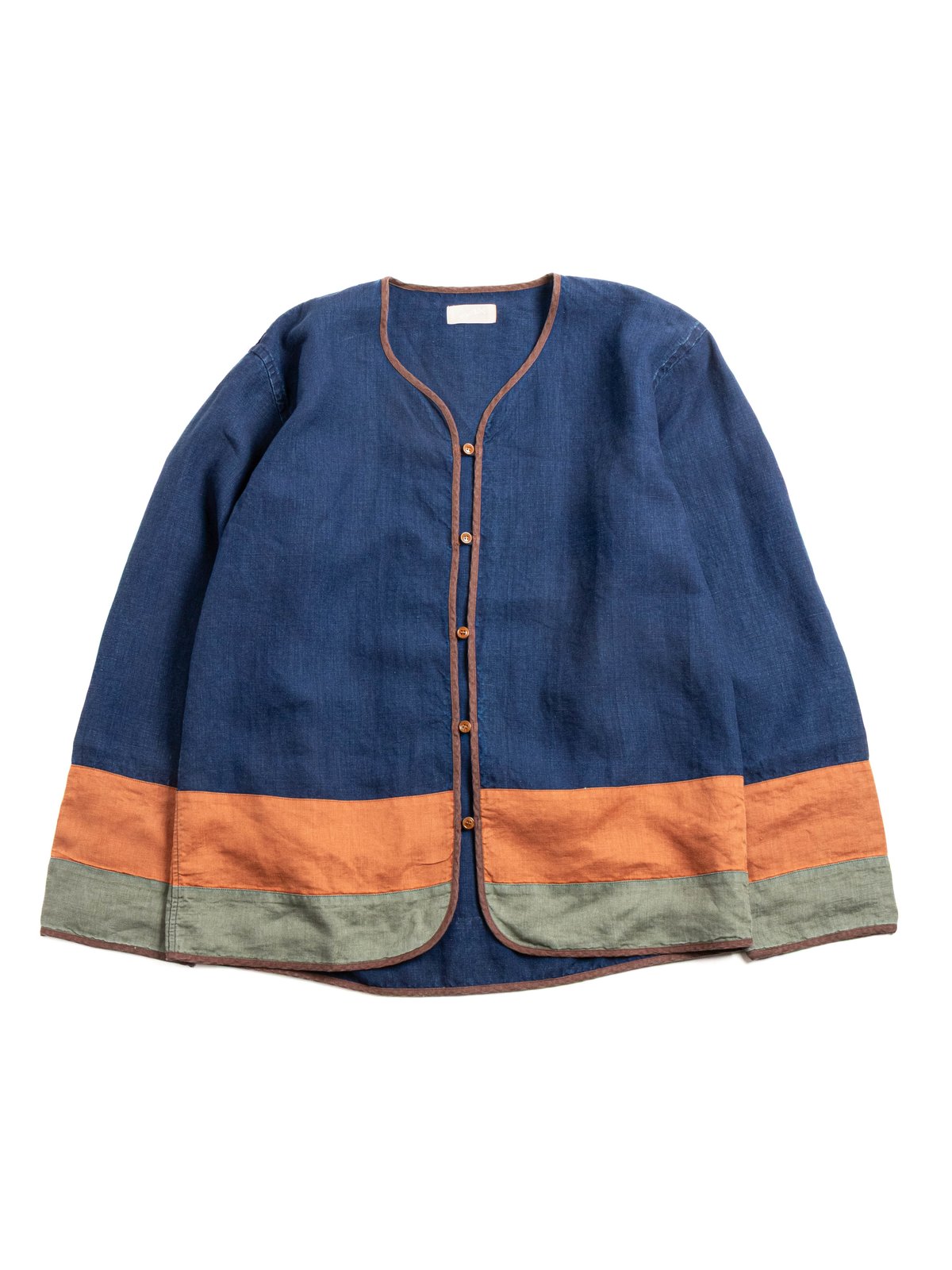 MSP–4041 INDIGO HAORI JACKET - Image 1