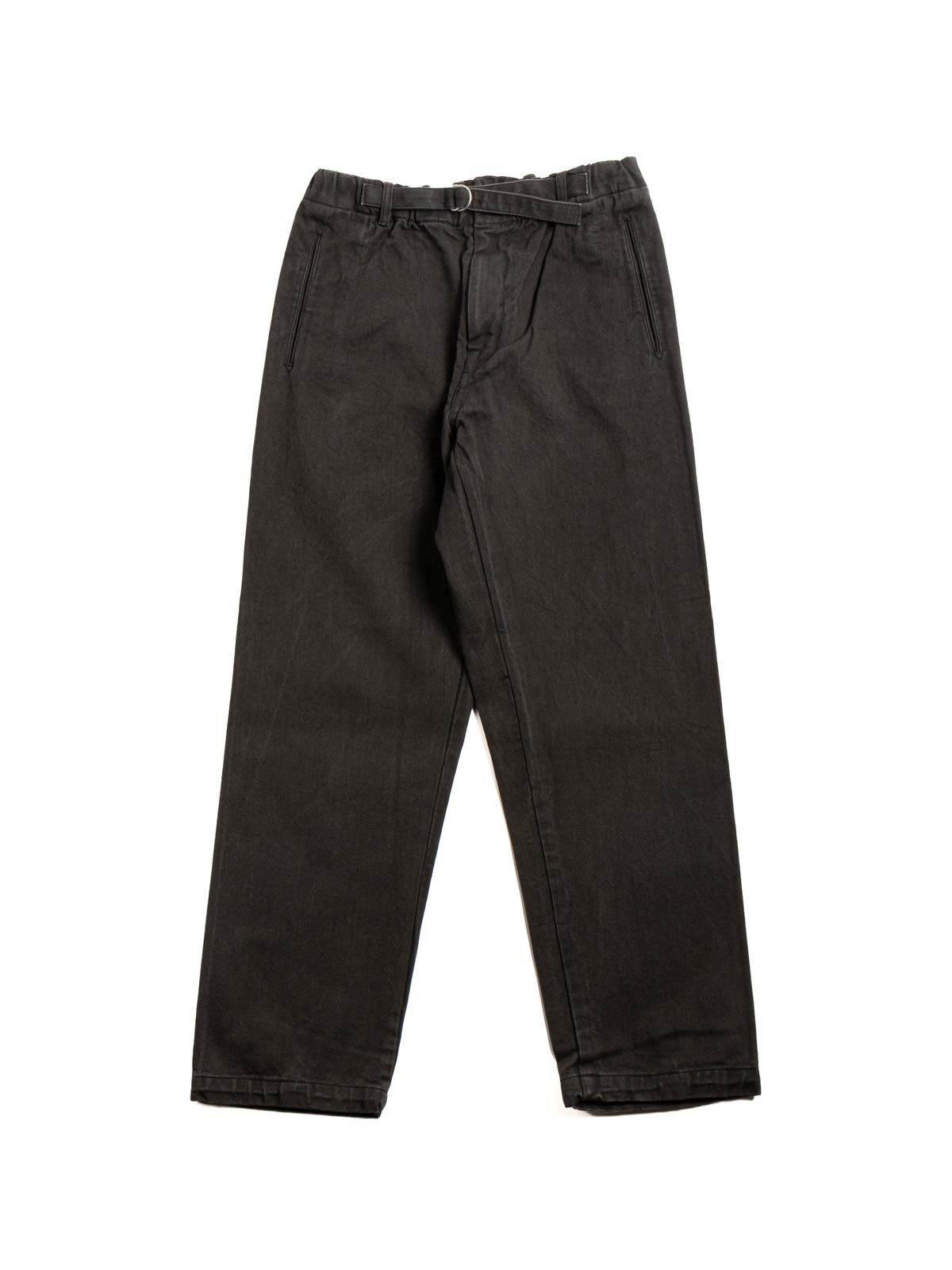(3307CP&ndash;WFC) POST COACH PANTS / W FLAT TWILL / CHARCOAL - Image 1