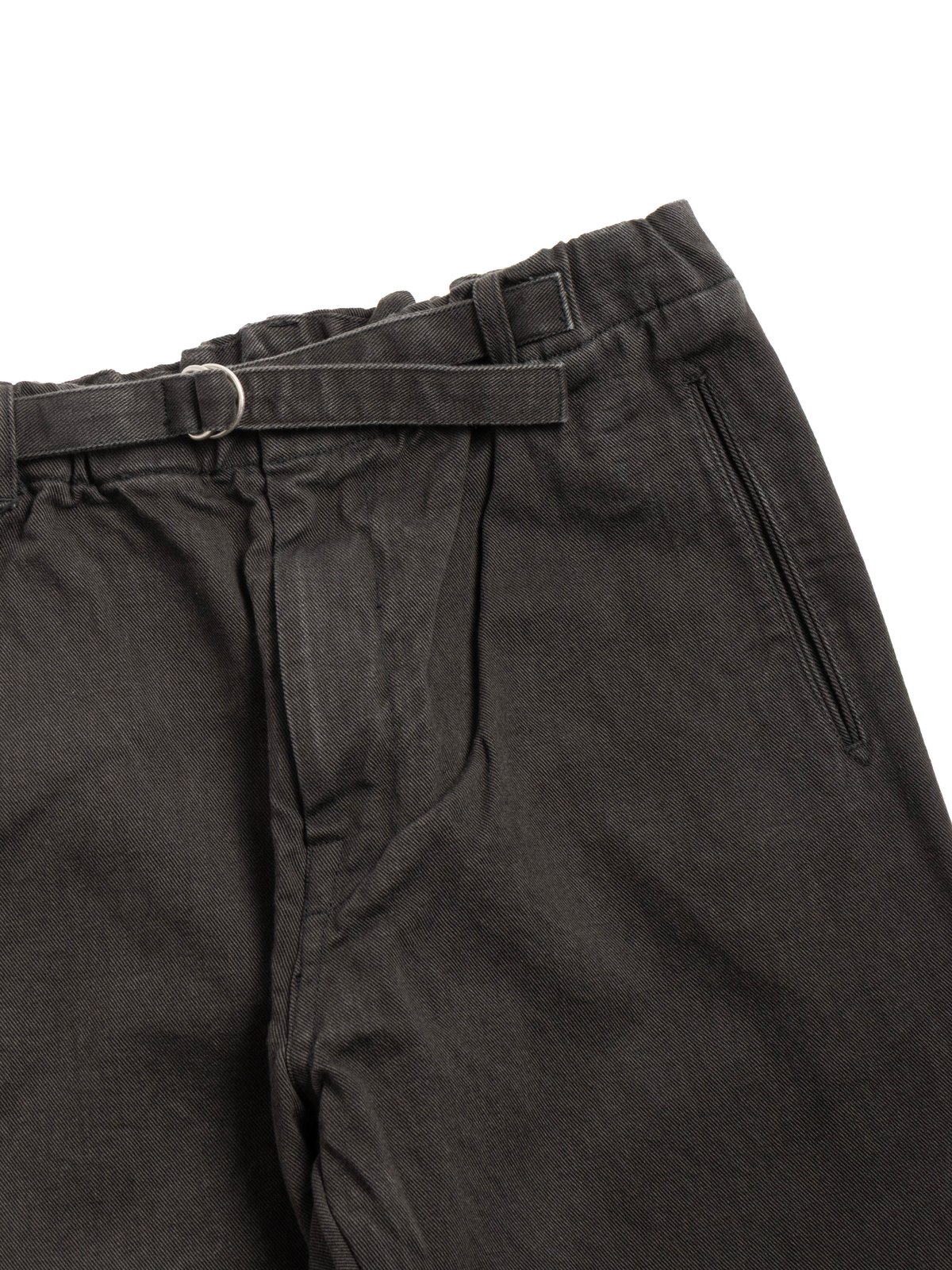 (3307CP&ndash;WFC) POST COACH PANTS / W FLAT TWILL / CHARCOAL - Image 2