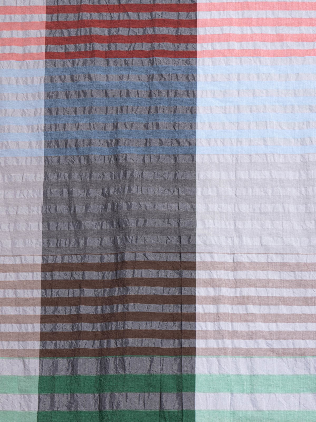 LONG SCARF MULTI COLOR CP BIG PLAID  - Image 3