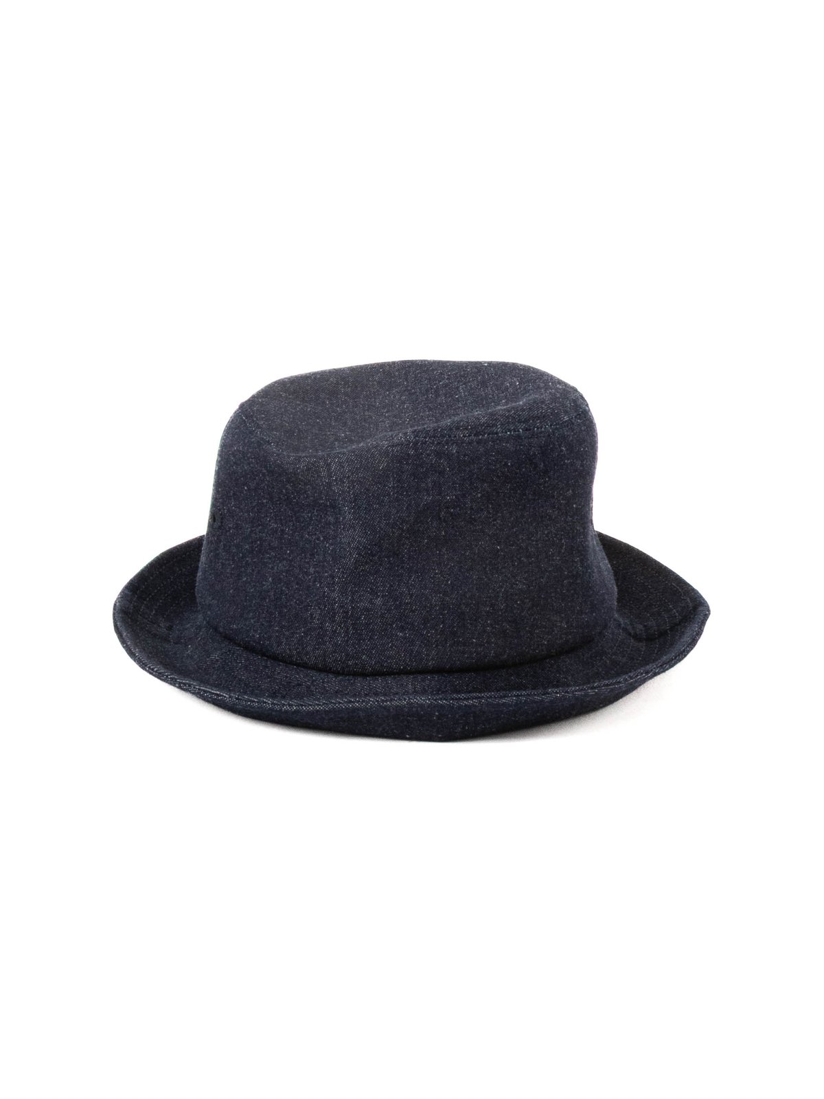 PORKPIE HAT INDIGO INDUSTRIAL 8OZ DENIM  - Image 2