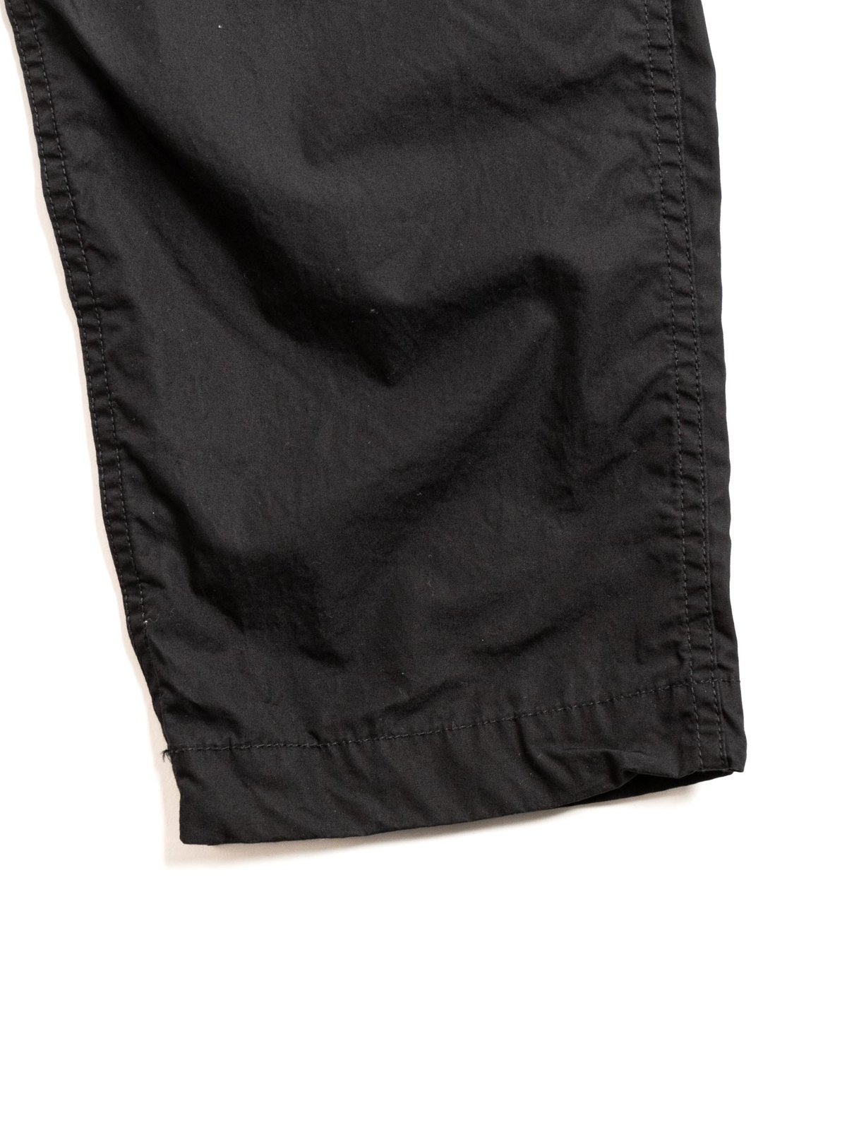 NEW YORKER PANT BLACK COTTON TYPEWRITER CLOTH - Image 4
