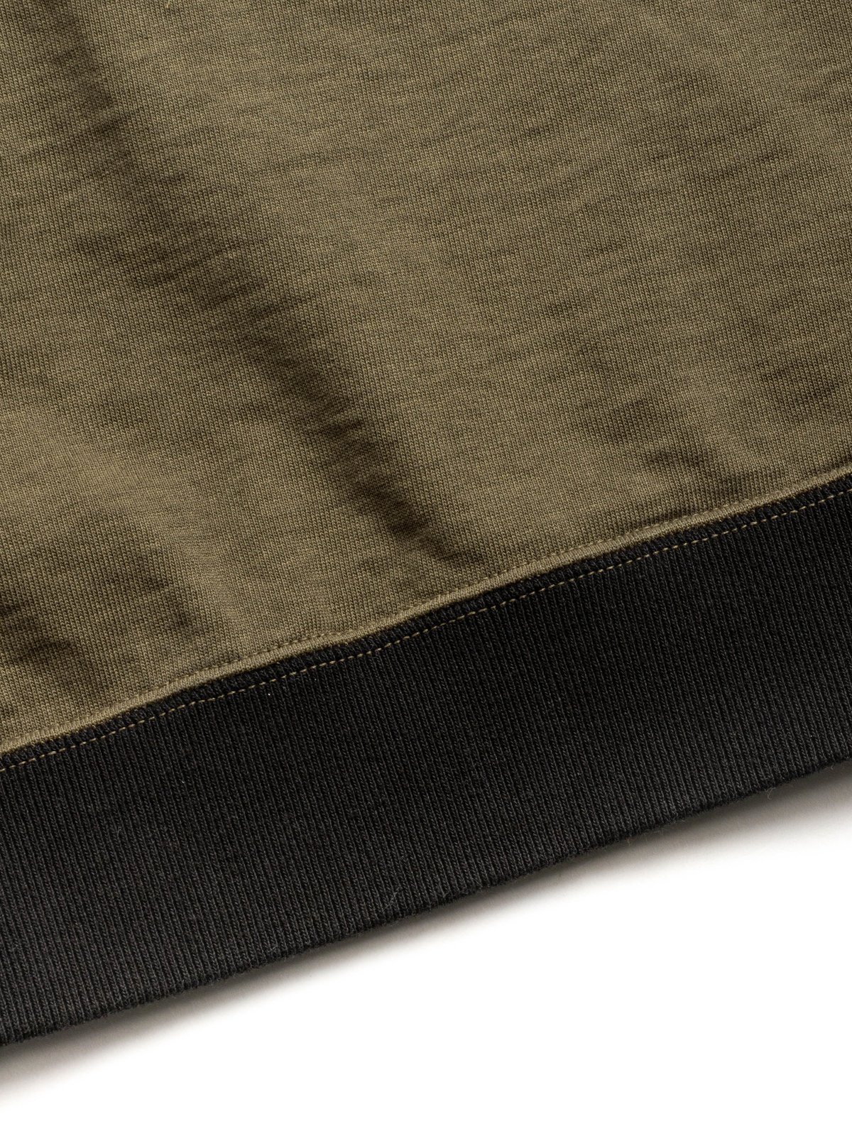 DOTSUME RIB S/S T–SHIRT WOOD X BLACK - Image 4