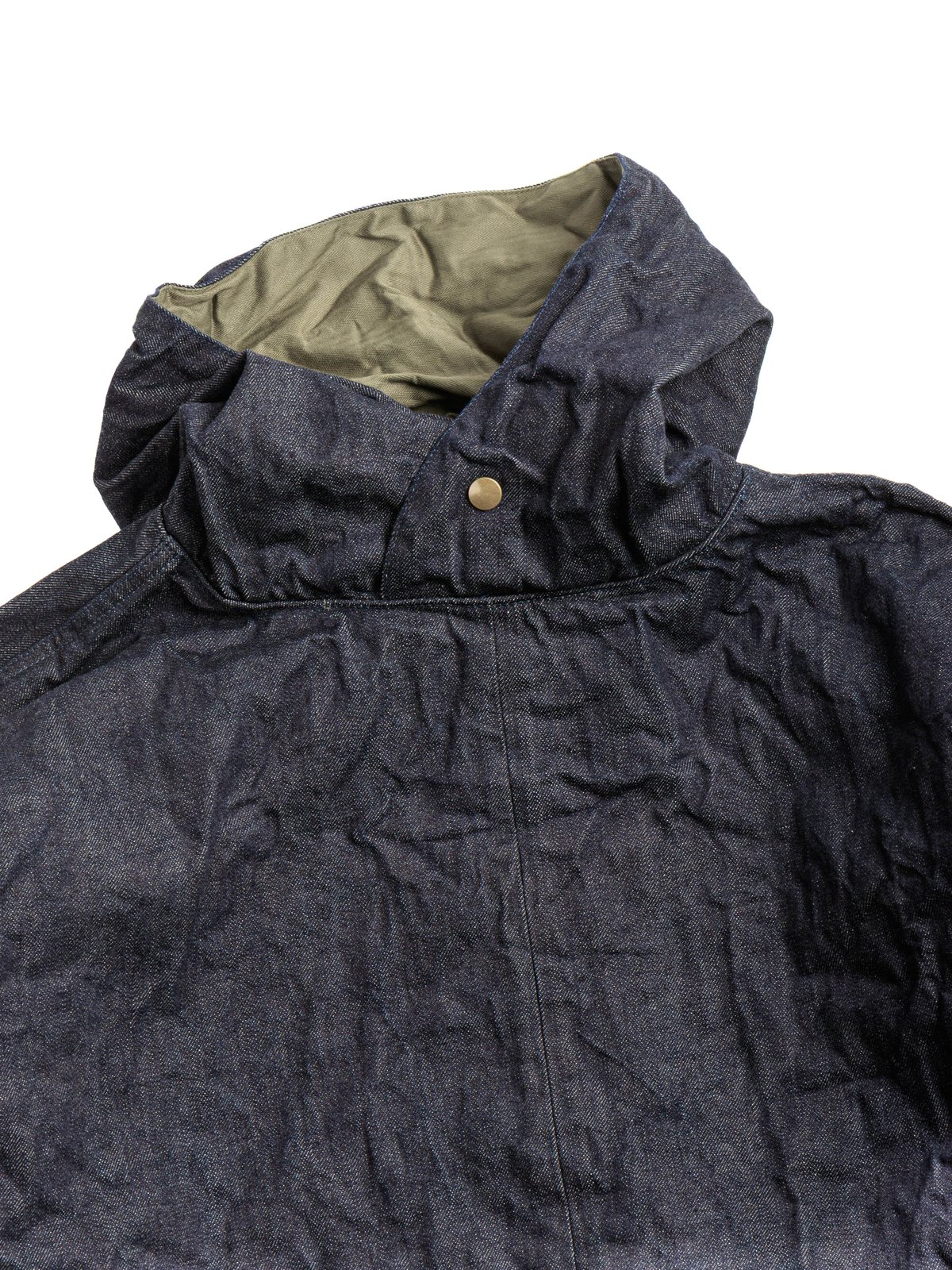 REVERSIBLE PULLOVER JACKET DENIM INDIGO - Image 2