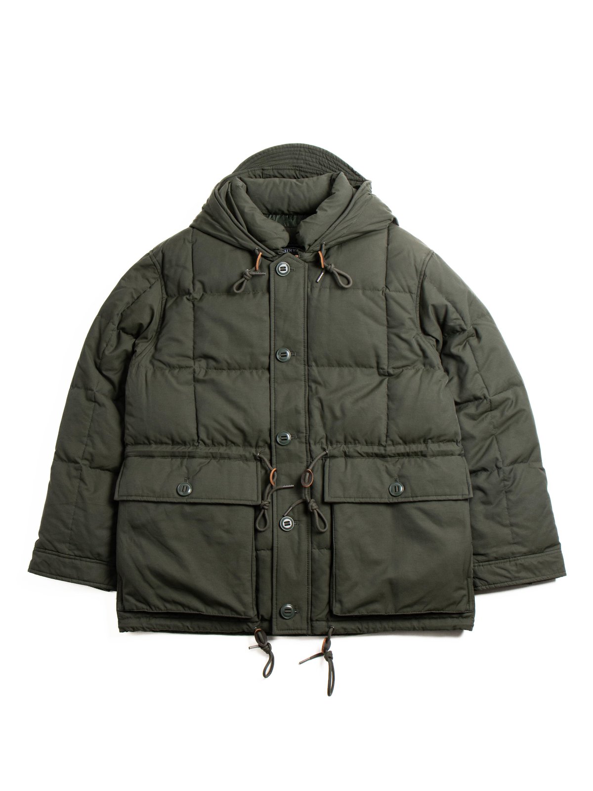 KARAKORAM DOWN PARKA JACKET DARK GREEN - Image 1