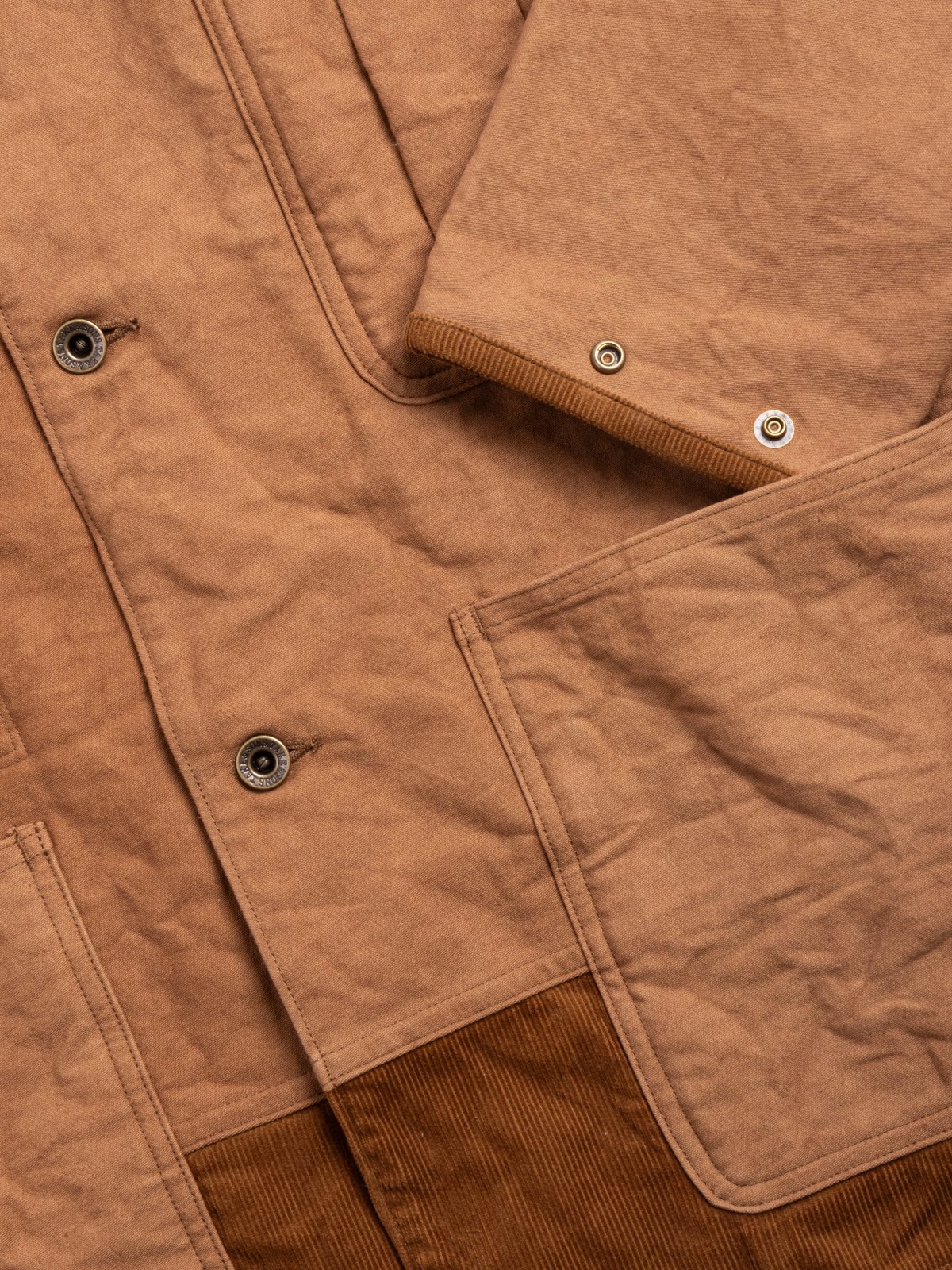 (25302) TRADITIONAL DYEING COVERALL KHAKI - Image 4