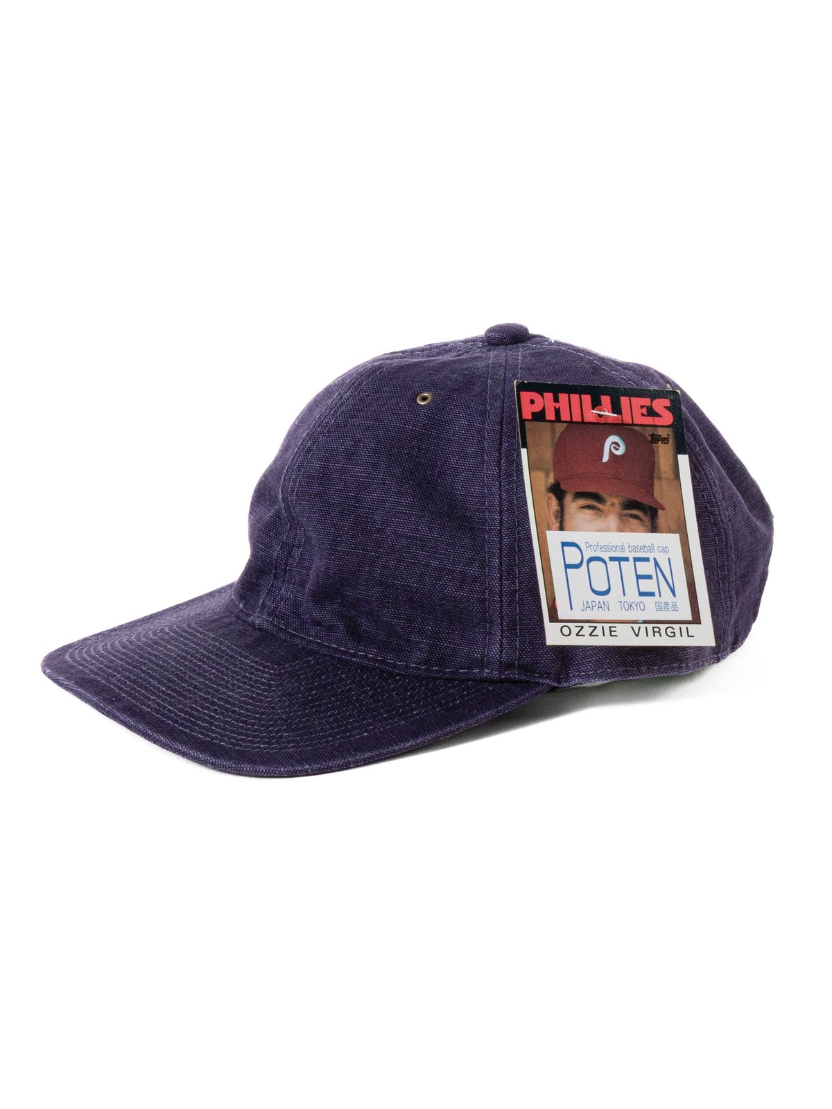 POTEN VINTAGE DUCK BASEBALL CAP NAVY - Image 2