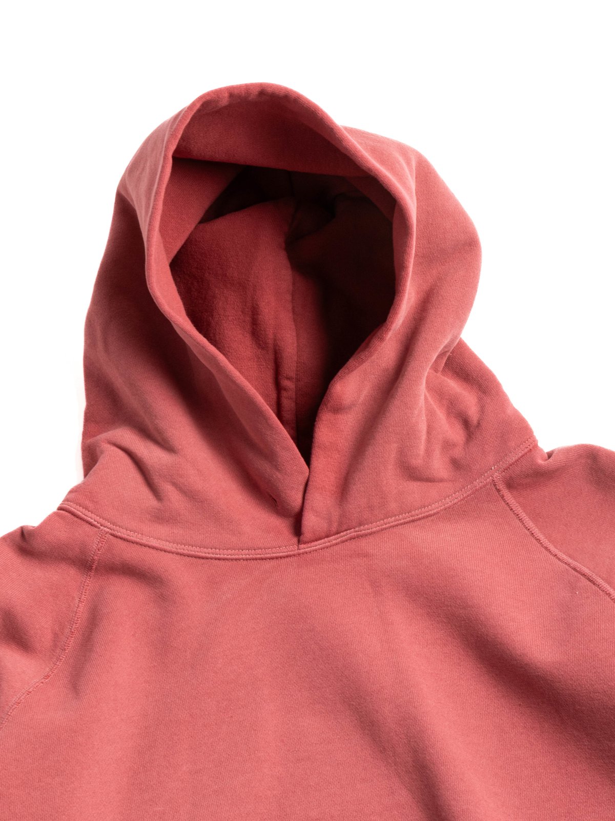 (LOT 462) RAGLAN HOOD U/W (SUN BURN) RED - Image 3