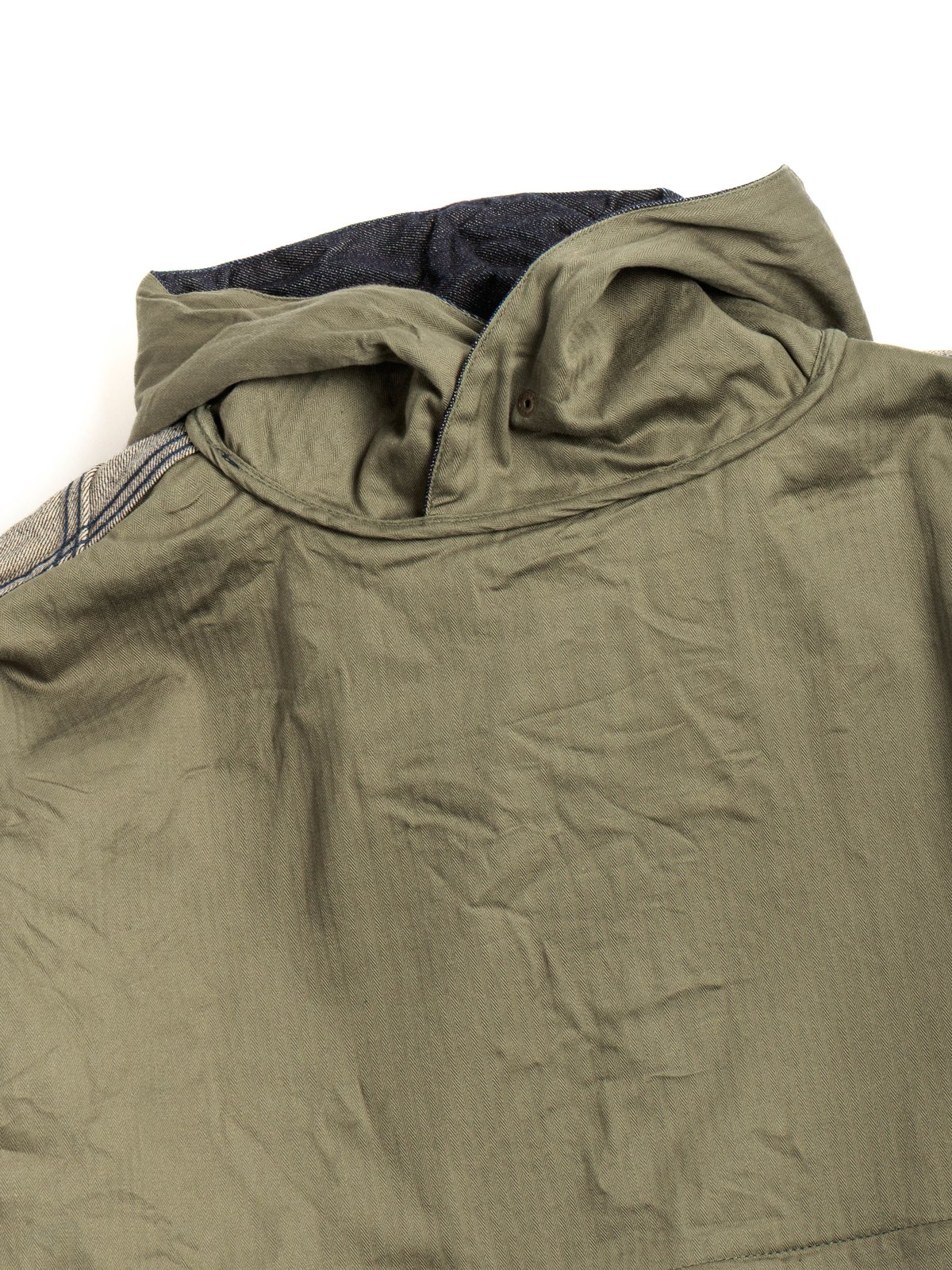 REVERSIBLE PULLOVER JACKET DENIM INDIGO - Image 9