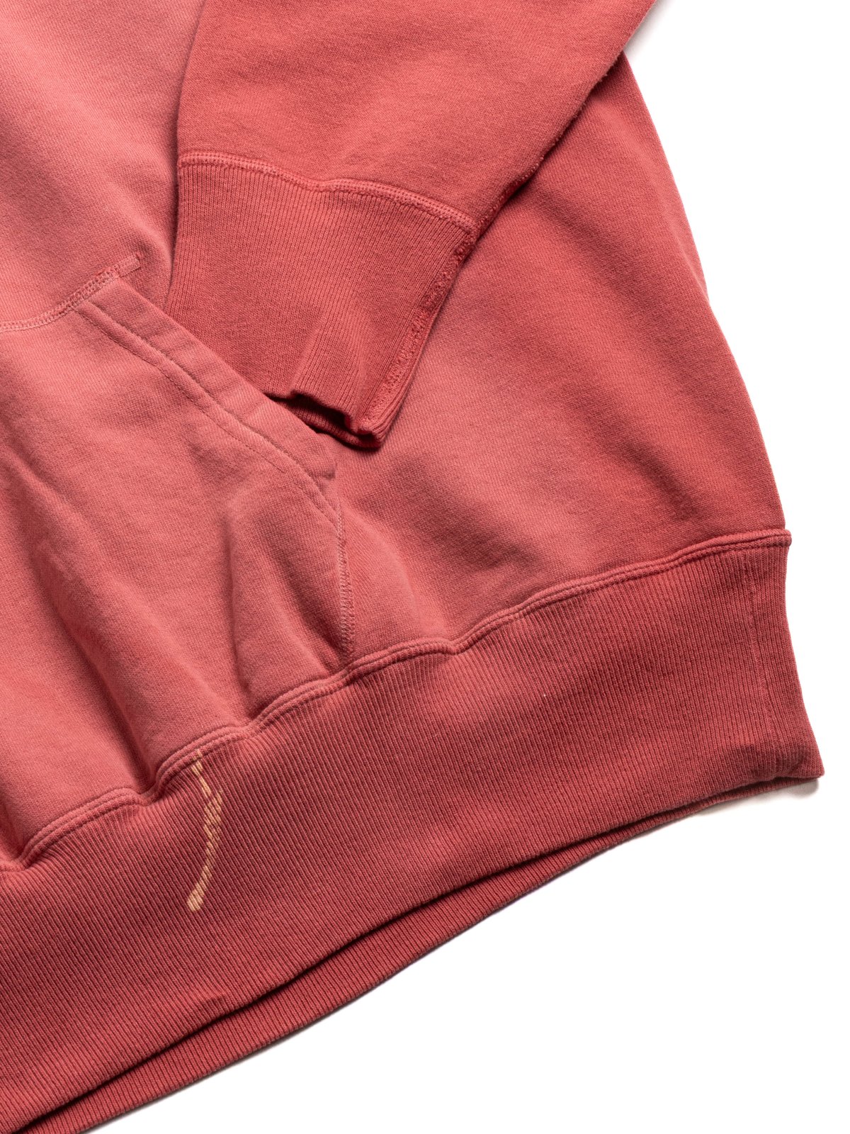 (LOT 462) RAGLAN HOOD U/W (SUN BURN) RED - Image 6