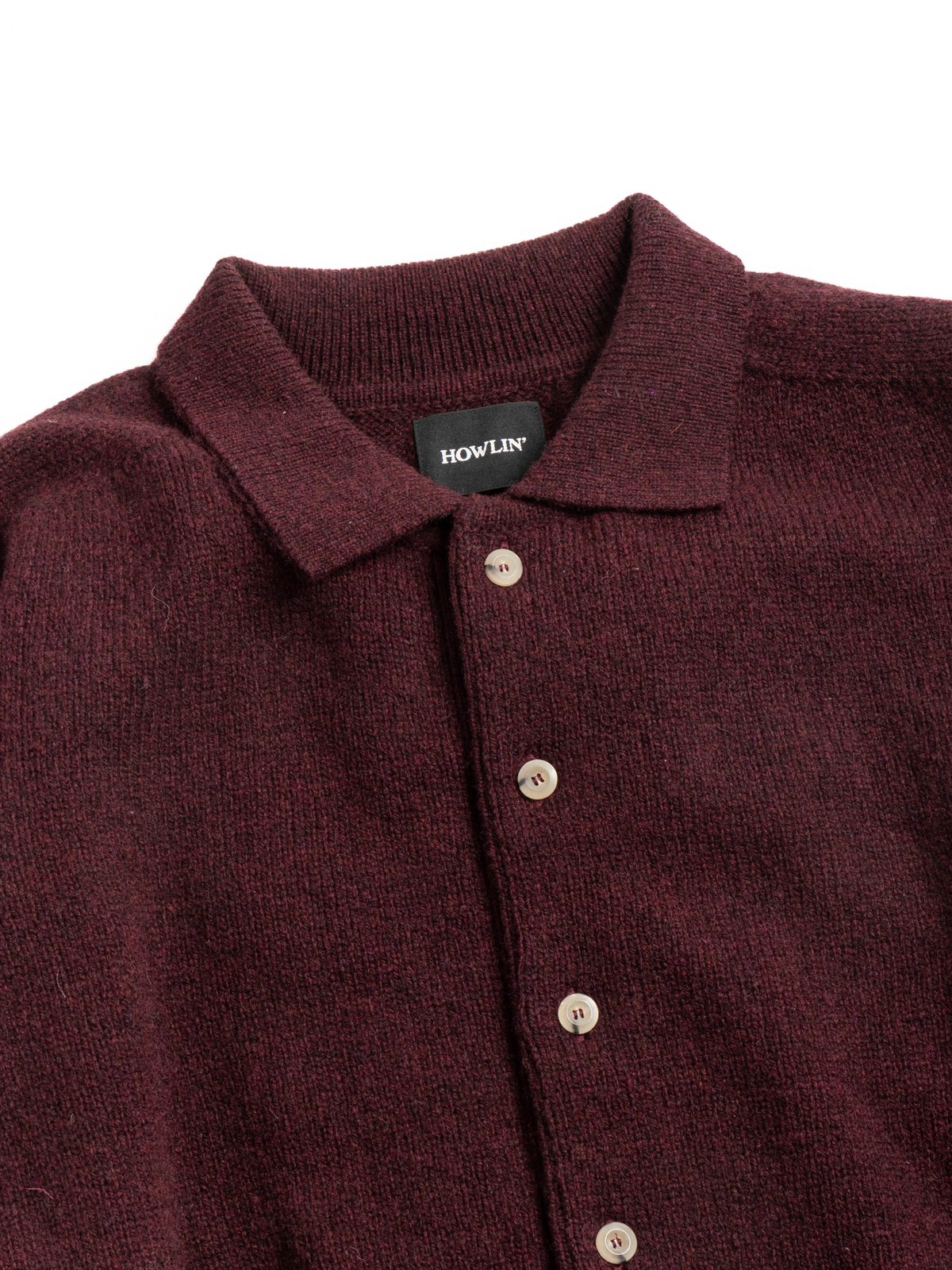 HOWLIN’ CREATURES OF THE HOWLIN’ MOON CARDIGAN BORDEAUX - Image 2