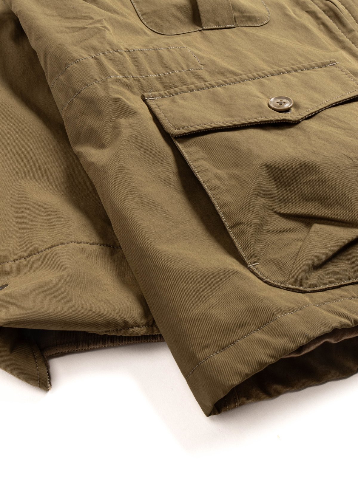 SAS JACKET KHAKI COATED NYCO TWILL - Image 5