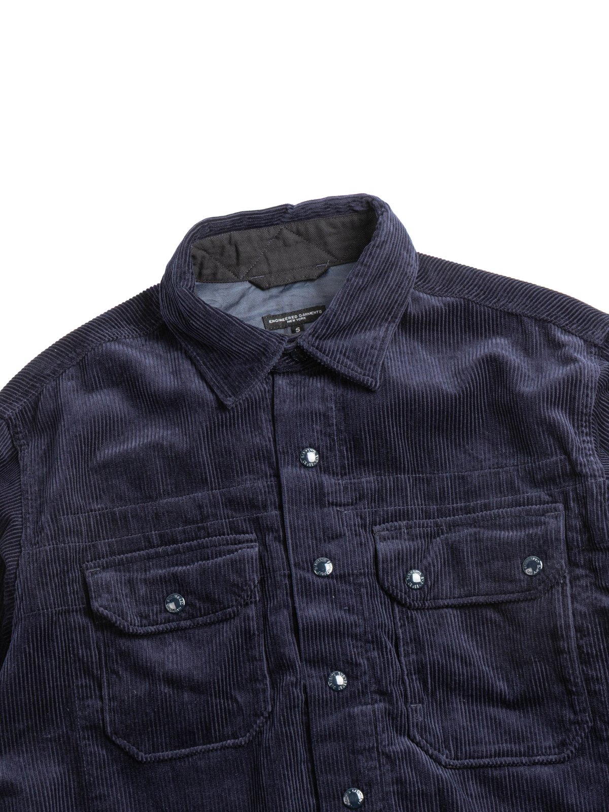 CPO SHIRT JACKET NAVY 8W CORDUROY - Image 2