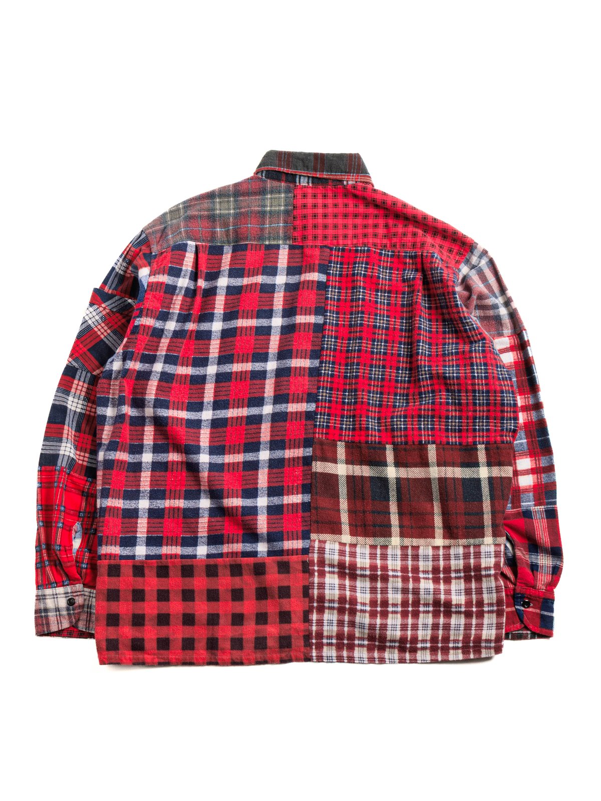 REBUILD by NEEDLES FLANNEL SHIRT STRAIGHT HEM SHIRT ASSORTED 5 - Image 5
