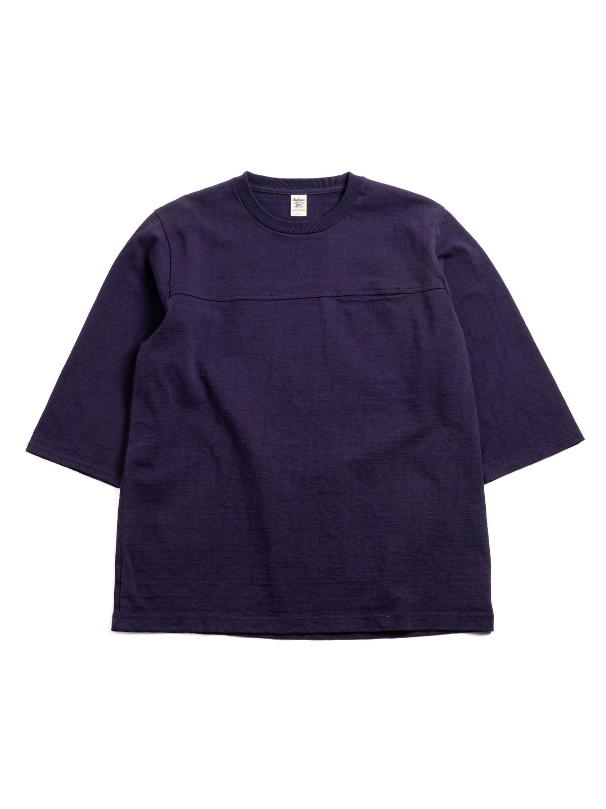 DOTSUME POCKET HS T–SHIRT BLUE DEPTH - Image 1