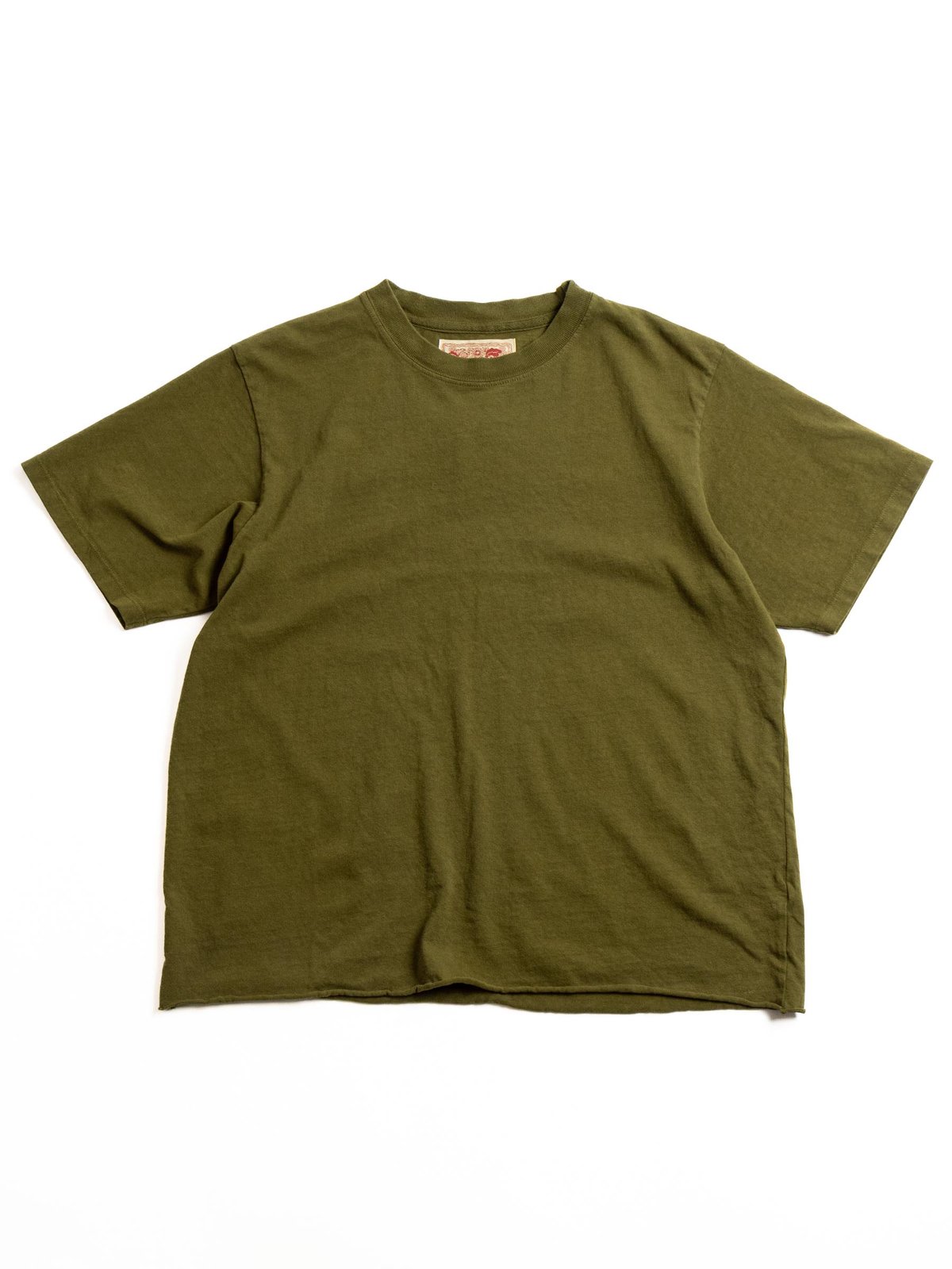 ON THE FARM RAW HEM DEEP GREEN - Image 1