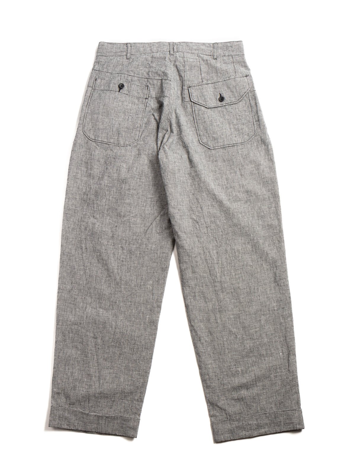 CARLYLE PANT BLACK GREY CL HOUNDSTOOTH - Image 5