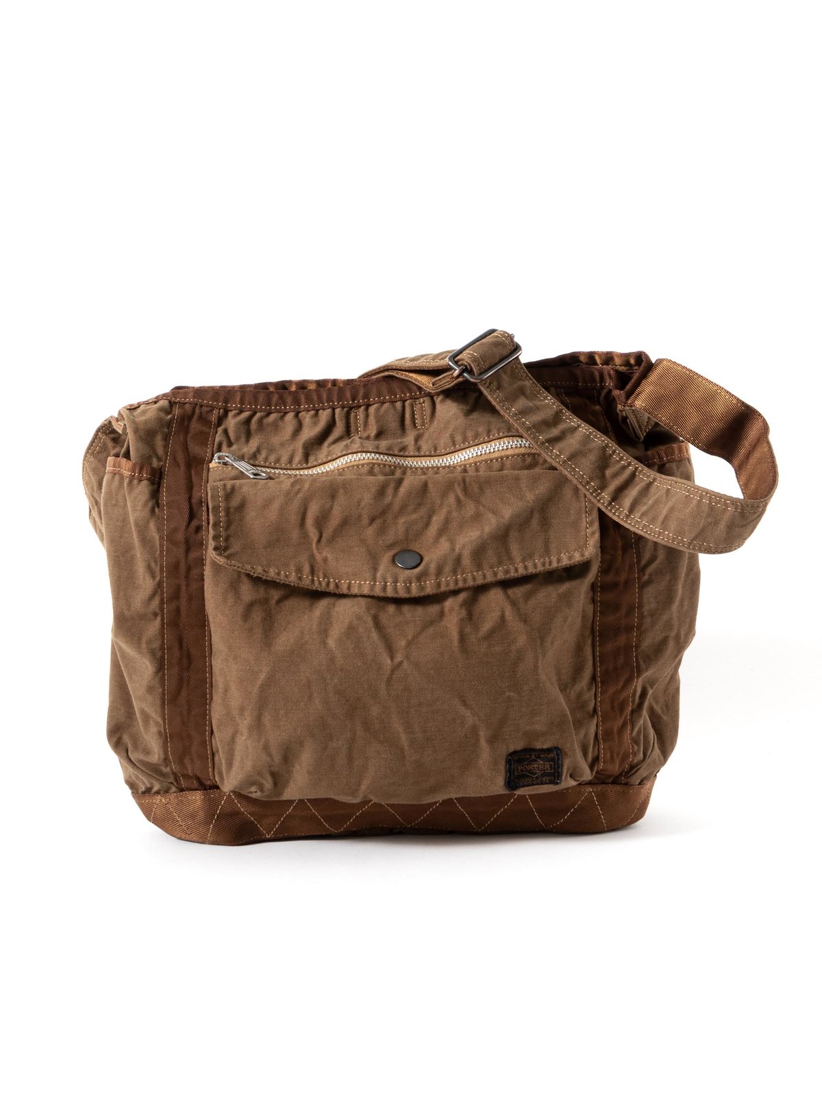 CRAG SHOULDER BAG (L) COYOTE - Image 1