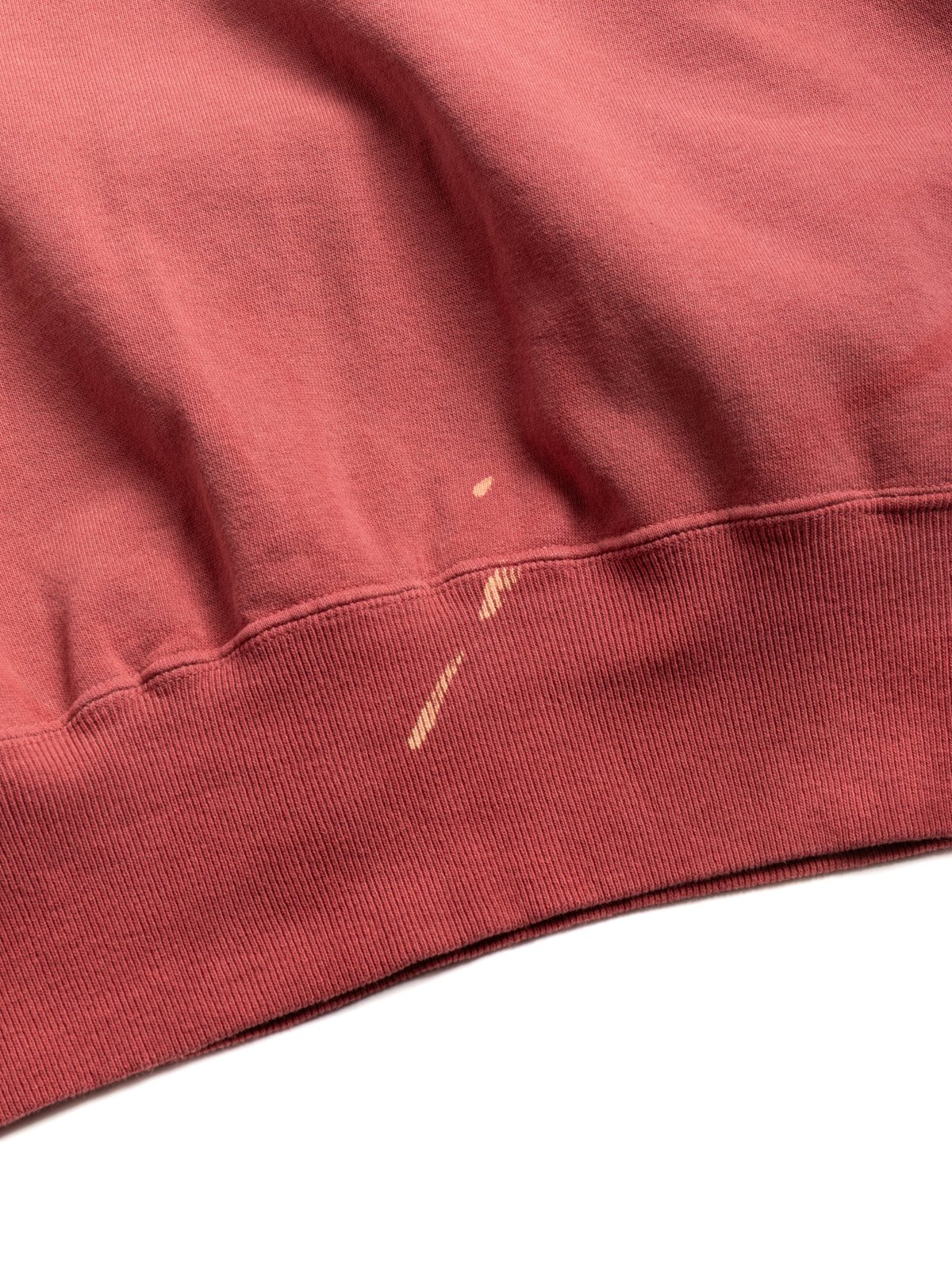 (LOT 461) RAGLAN CREW NECK SW U/W (SUN BURN) RED - Image 3