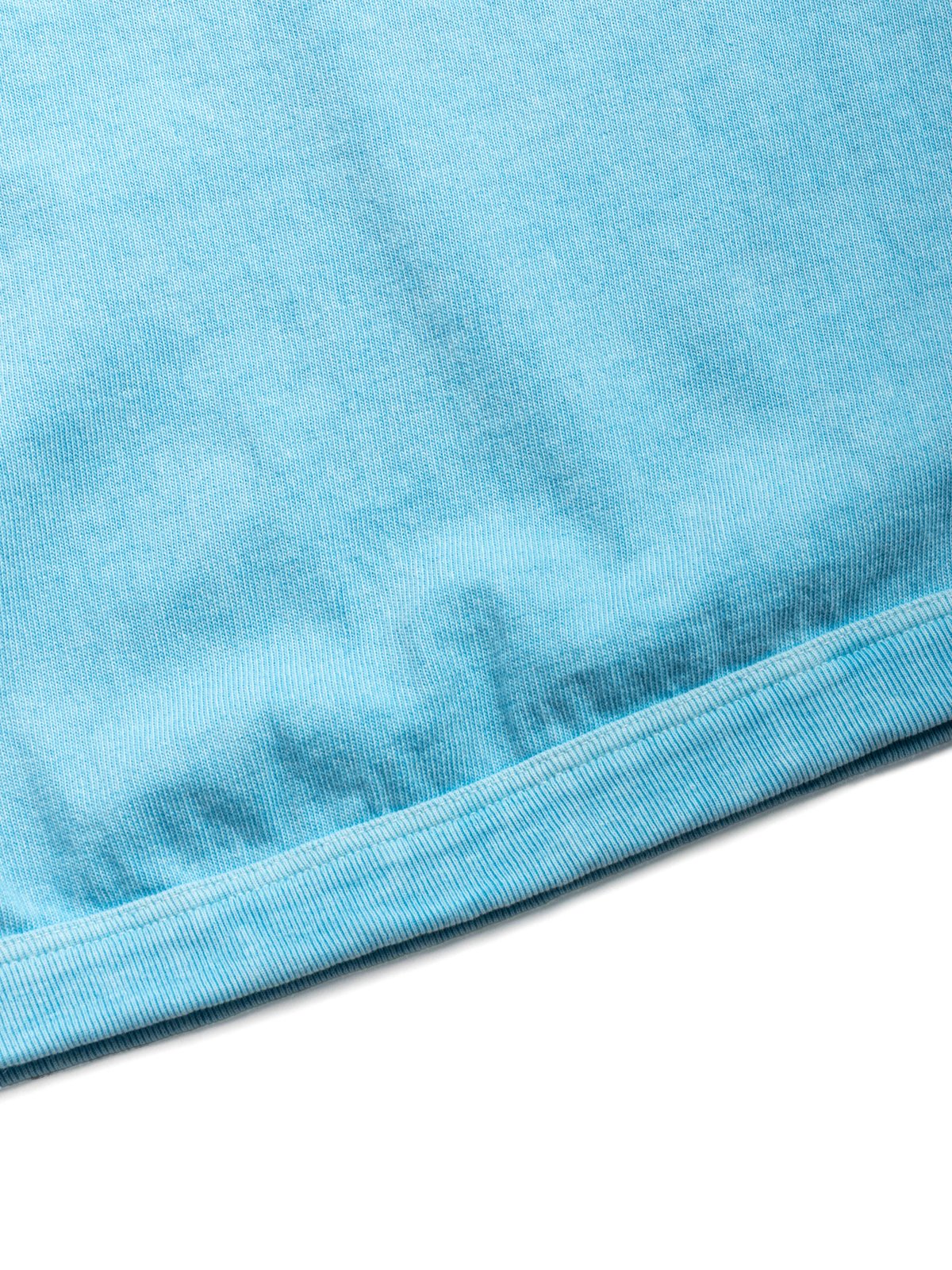 (LOT 37005PD) 9.5OZ HEAVY WEIGHT RAGLAN SLEEVE TEE / PD.LIGHT BLUE - Image 4