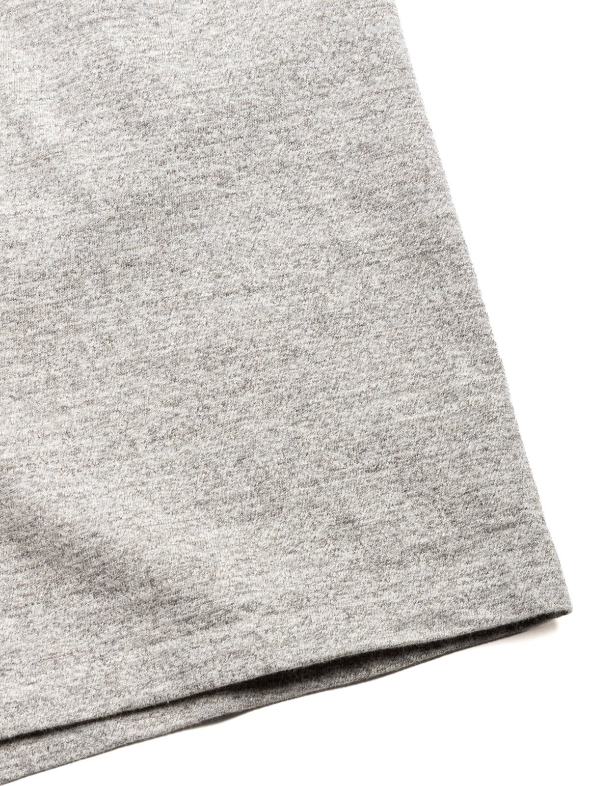 (LOT 35001) 7.7oz FALLEN COTTON MID WEIGHT S/S TEE / HEATHER GREY - Image 3