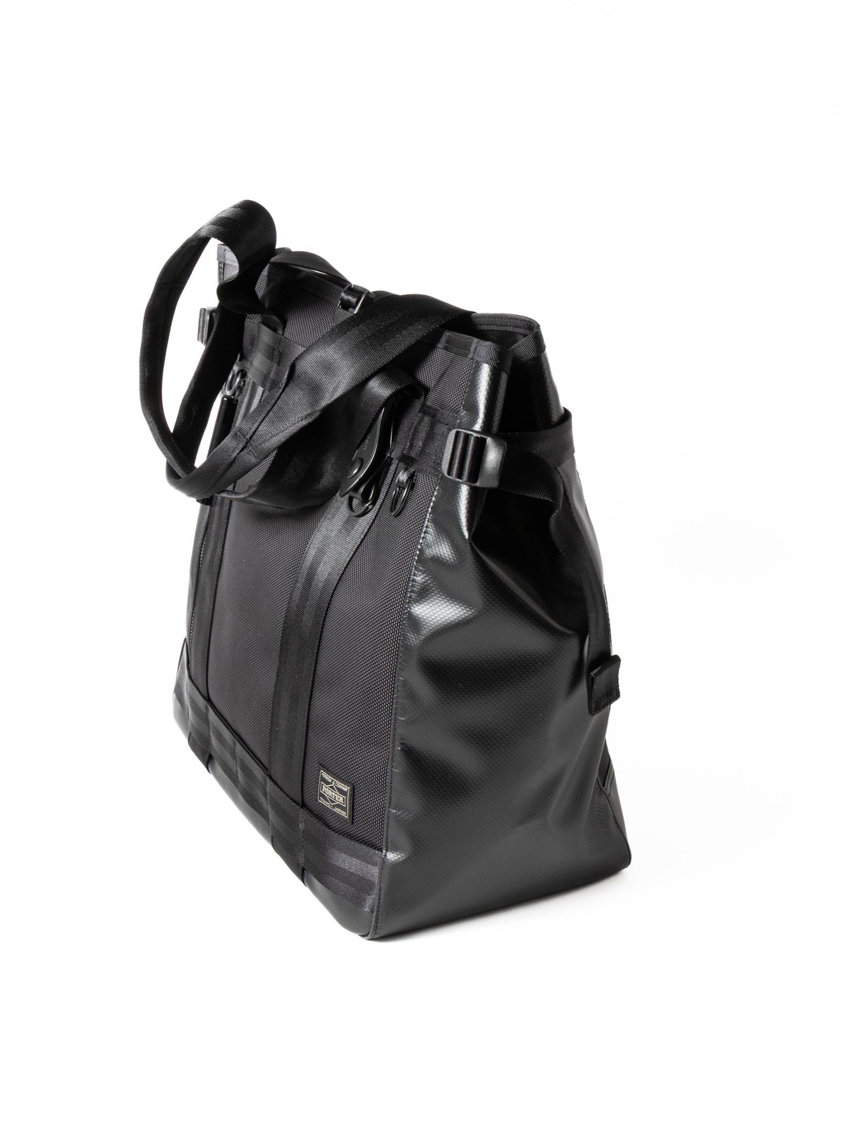 PORTER / HEAT SERIES TOTE BAG BLACK (M) - Image 7