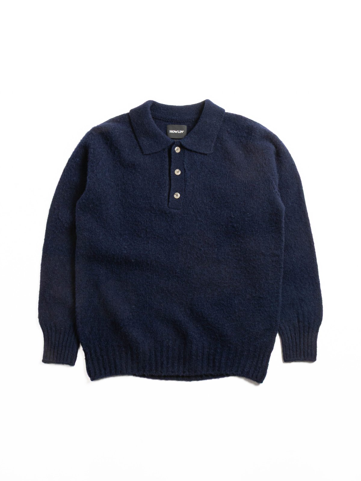 HOWLIN’ GHOST PRESSURE POLO NAVY - Image 1