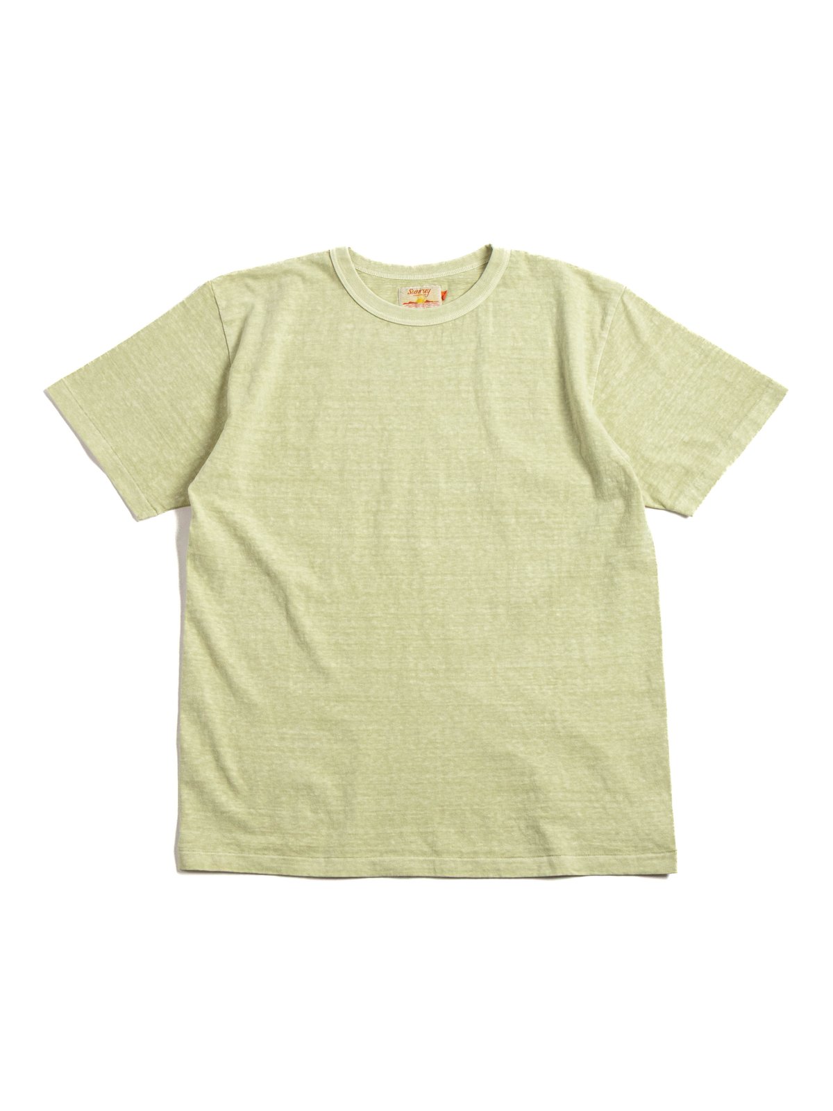HALEIWA S/S T–SHIRT PIGMENT DYE WINTER PEAR - Image 1